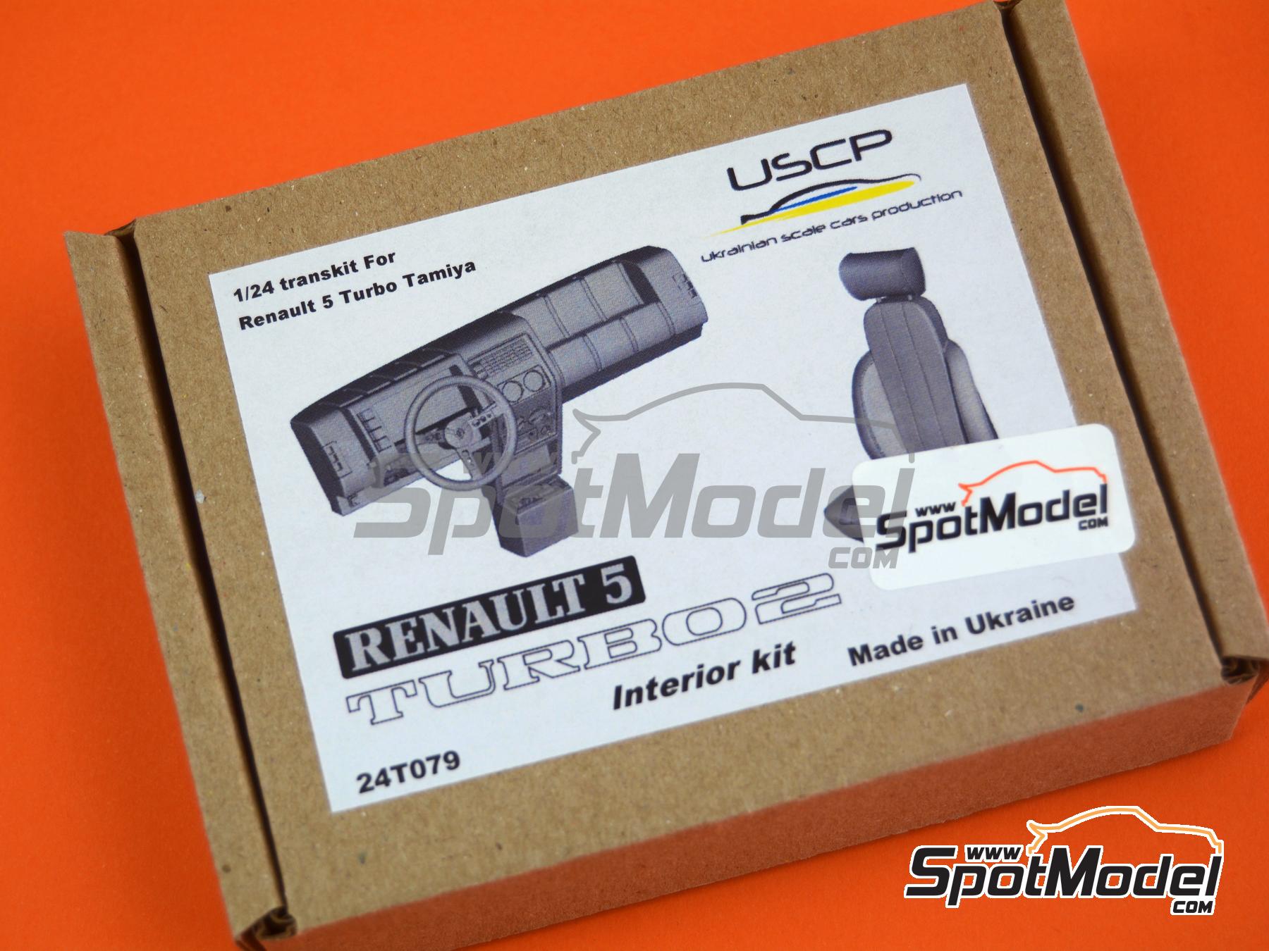 Image 8: Renault 5 Turbo 2 | Set de mejora y detallado en escala&nbsp;1/24 fabricado por USCP (ref.&nbsp;24T079)