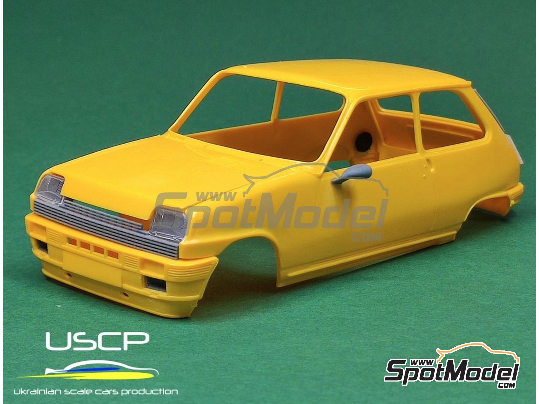Image 1: Renault 5 Alpine | Set de mejora y detallado en escala&nbsp;1/24 fabricado por USCP (ref.&nbsp;24T080)
