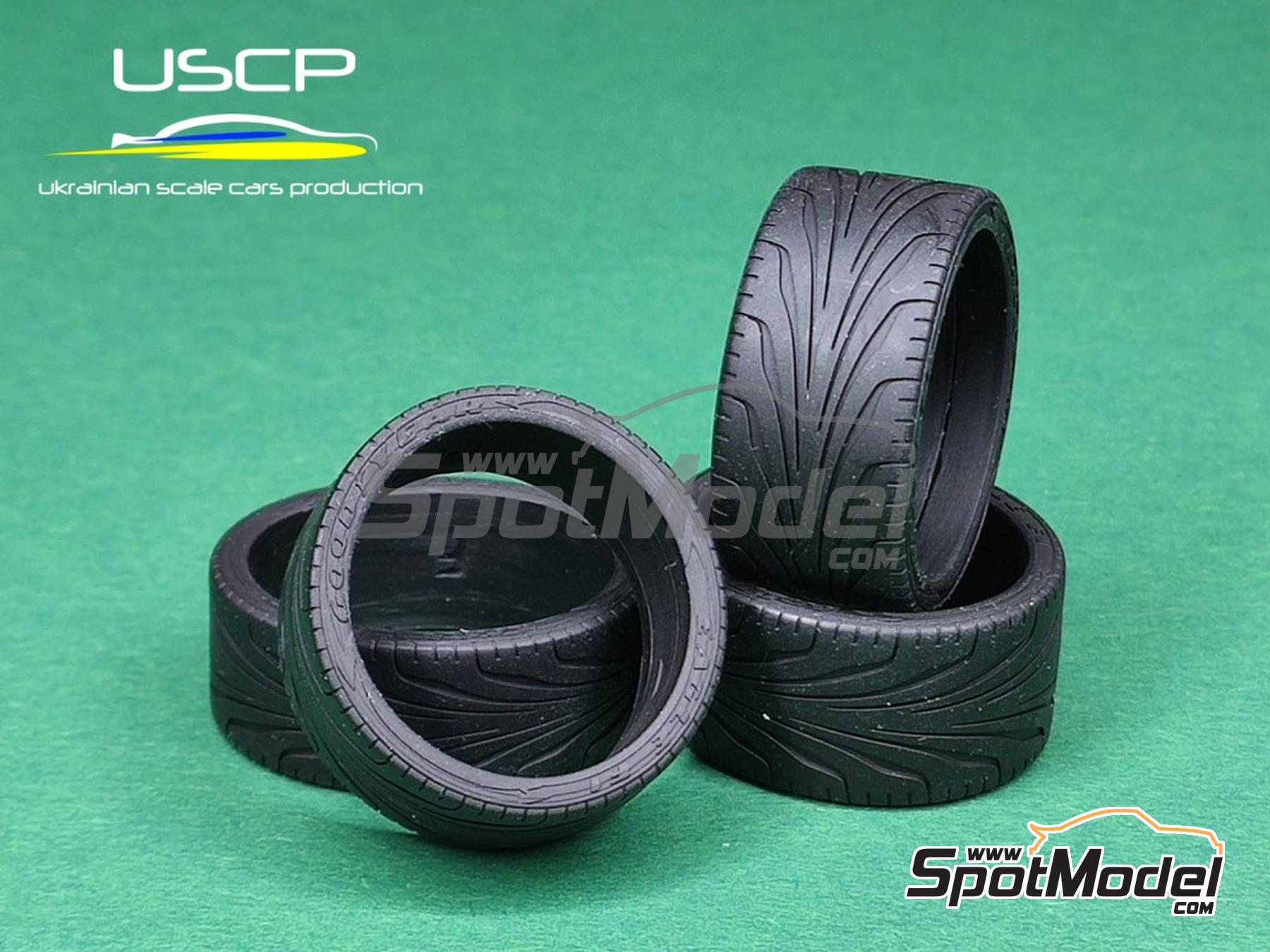 Image 1: Goodyear Eagle F1 19 pulgadas Perfil Normal | Neum&aacute;ticos en escala&nbsp;1/24 fabricado por USCP (ref.&nbsp;USCP-19-1, tambien 19-1)