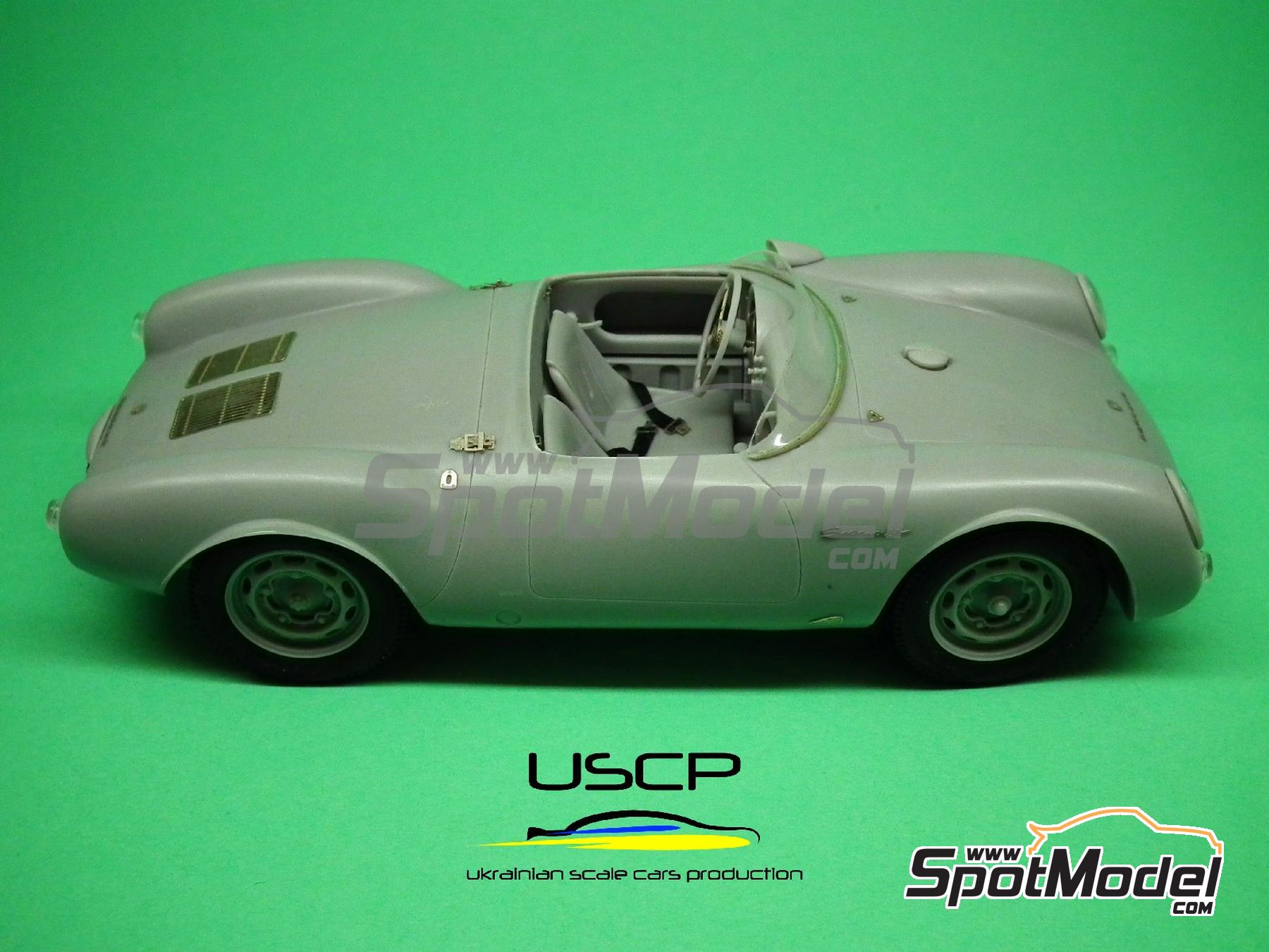 Image 12: Porsche 550 Spyder | Maqueta de coche en escala&nbsp;1/24 fabricado por USCP (ref.&nbsp;24K003)