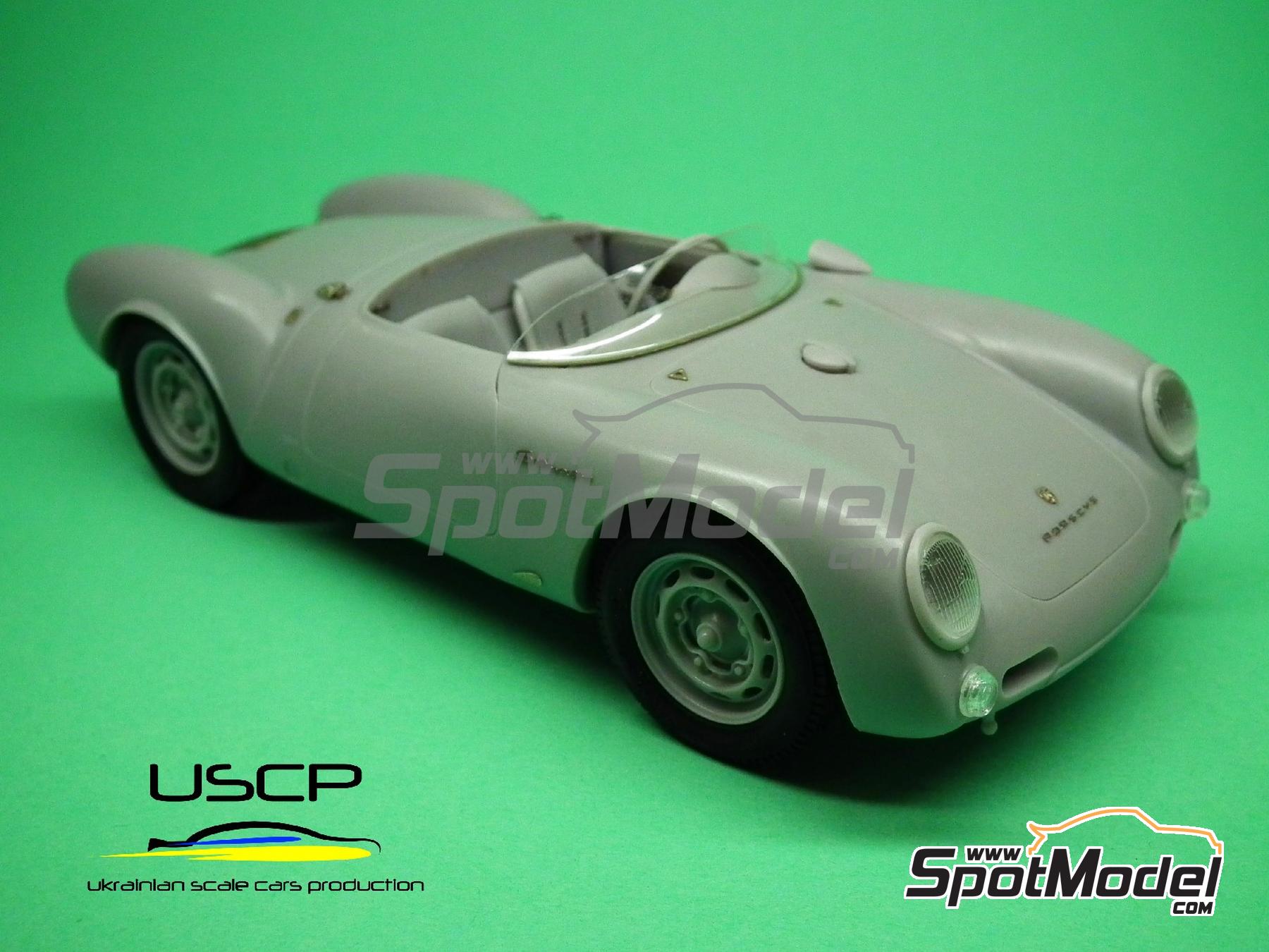 Image 13: Porsche 550 Spyder | Maqueta de coche en escala&nbsp;1/24 fabricado por USCP (ref.&nbsp;24K003)