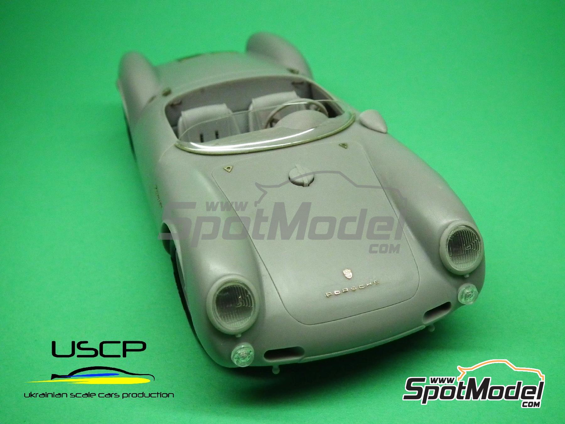 Image 14: Porsche 550 Spyder | Maqueta de coche en escala&nbsp;1/24 fabricado por USCP (ref.&nbsp;24K003)