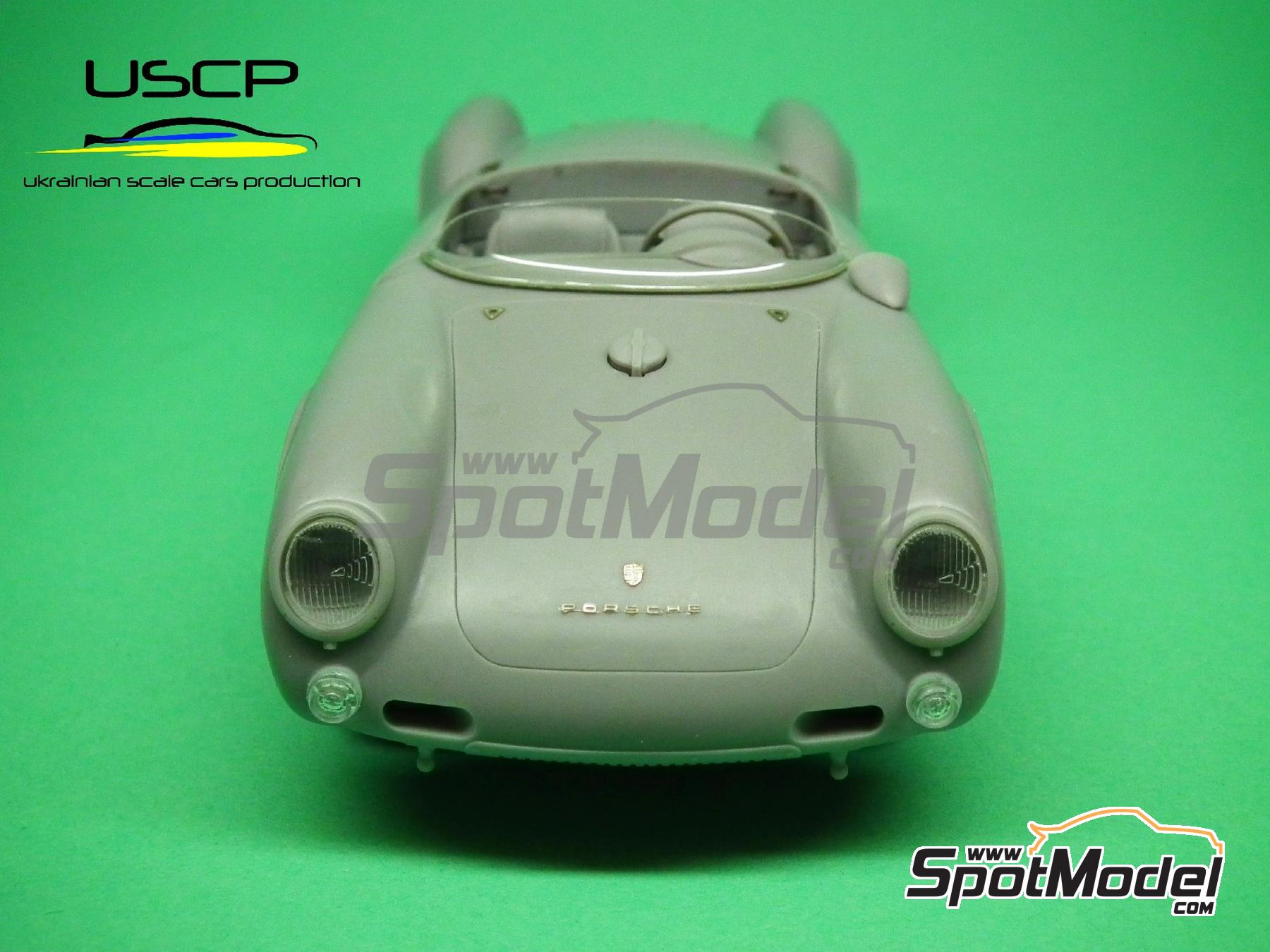 Image 15: Porsche 550 Spyder | Maqueta de coche en escala&nbsp;1/24 fabricado por USCP (ref.&nbsp;24K003)