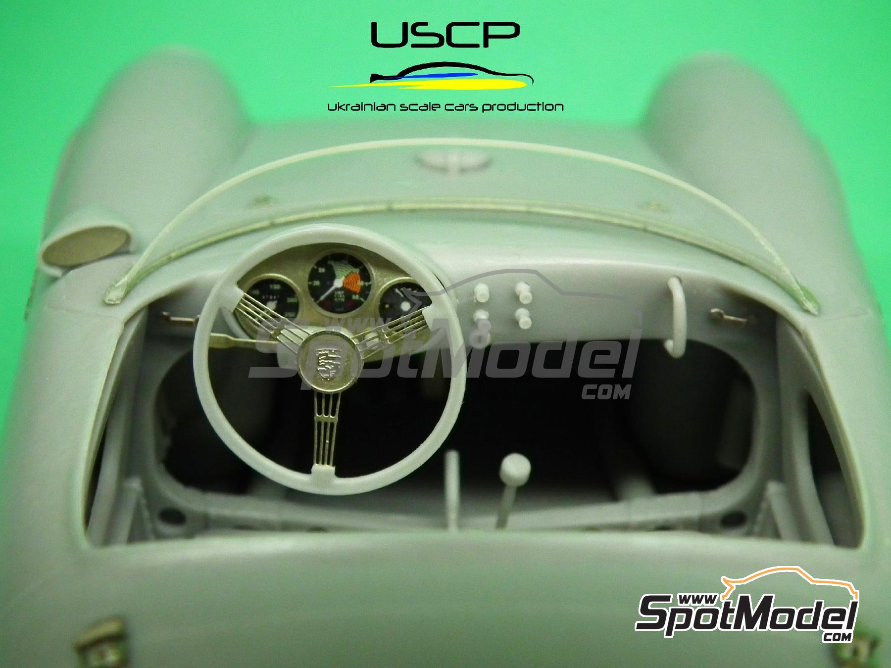 Image 17: Porsche 550 Spyder | Maqueta de coche en escala&nbsp;1/24 fabricado por USCP (ref.&nbsp;24K003)