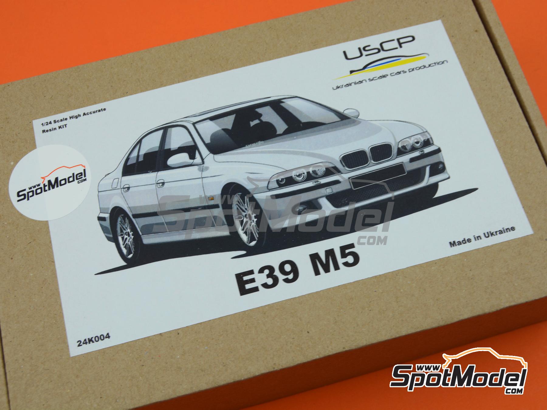 ブラックやブルーメタリックのBMW 5シリーズ E39 セダンが1/18