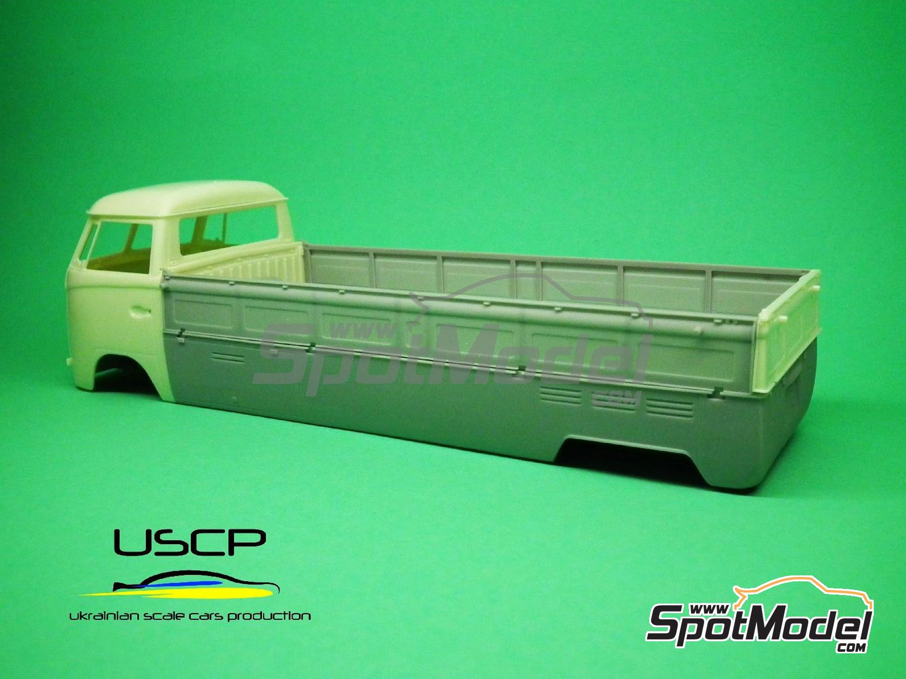 Image 11: Volkswagen Transporter T1 Renntransporter Long | Transkit in 1/24 scale manufactured by USCP (ref.&nbsp;24T039)