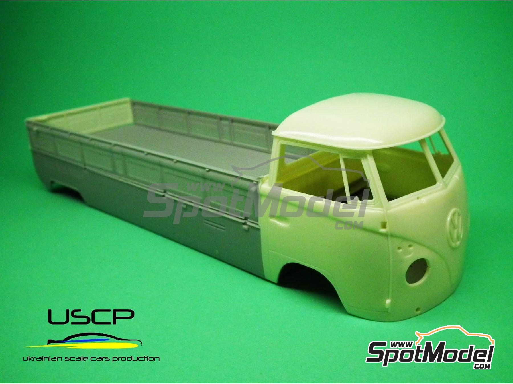 Image 12: Volkswagen Transporter T1 Renntransporter Long | Transkit in 1/24 scale manufactured by USCP (ref.&nbsp;24T039)