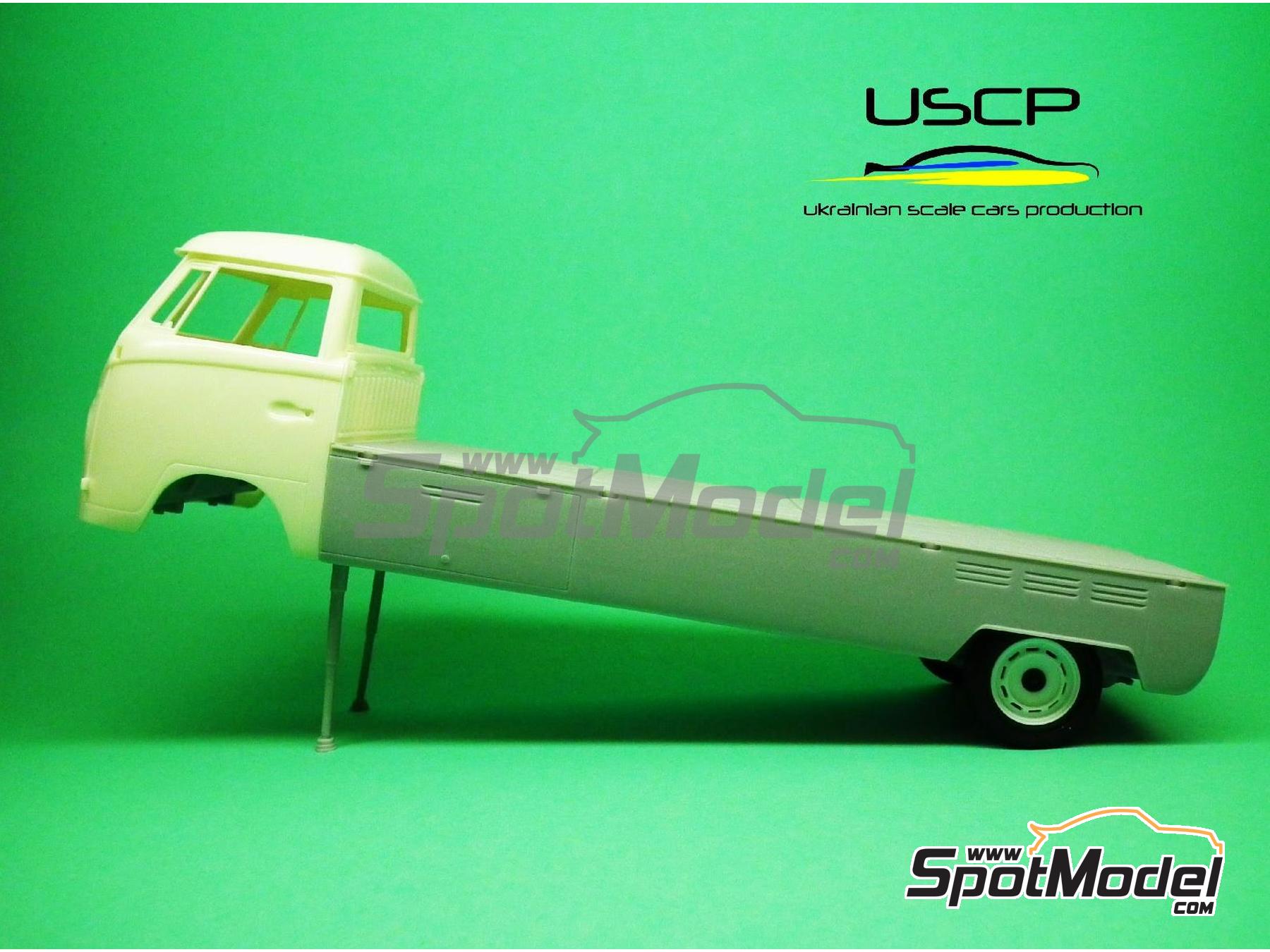 Image 14: Volkswagen Transporter T1 Renntransporter Long | Transkit in 1/24 scale manufactured by USCP (ref.&nbsp;24T039)