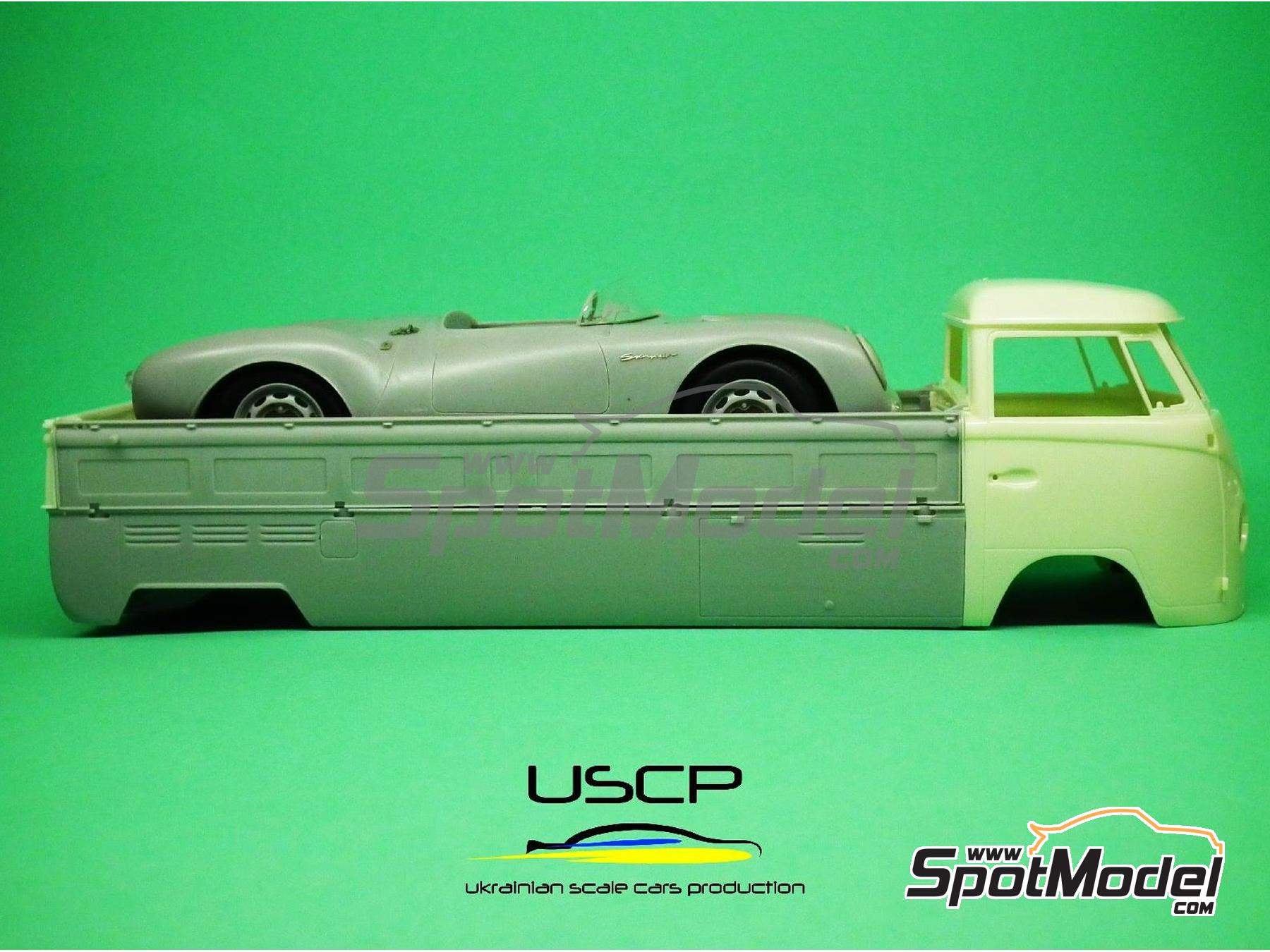 Image 18: Volkswagen Transporter T1 Renntransporter Long | Transkit in 1/24 scale manufactured by USCP (ref.&nbsp;24T039)