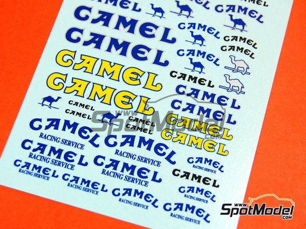 Image 3: Camel | Decals in 1/24 scale manufactured by Virages (ref.&nbsp;VIR-015)