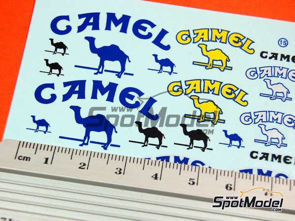 Image 4: Camel | Decals in 1/24 scale manufactured by Virages (ref.&nbsp;VIR-015)