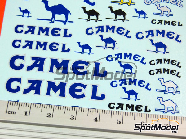 Image 5: Camel | Decals in 1/24 scale manufactured by Virages (ref.&nbsp;VIR-015)