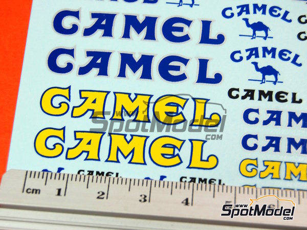 Image 6: Camel | Decals in 1/24 scale manufactured by Virages (ref.&nbsp;VIR-015)