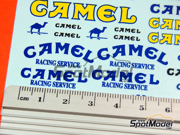 Image 7: Camel | Decals in 1/24 scale manufactured by Virages (ref.&nbsp;VIR-015)