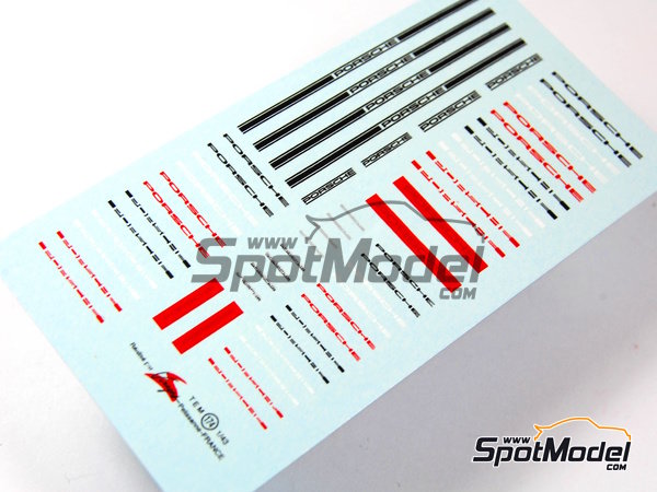 Image 1: Porsche | Logotypes in 1/43 scale manufactured by Virages (ref. VIR-174)