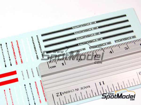 Image 2: Porsche | Logotypes in 1/43 scale manufactured by Virages (ref. VIR-174)