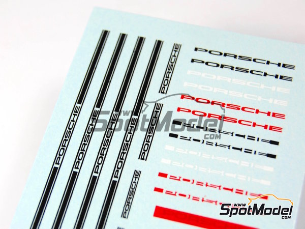 Image 3: Porsche | Logotypes in 1/43 scale manufactured by Virages (ref. VIR-174)