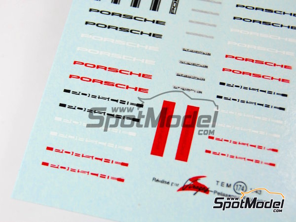 Image 5: Porsche | Logotypes in 1/43 scale manufactured by Virages (ref. VIR-174)