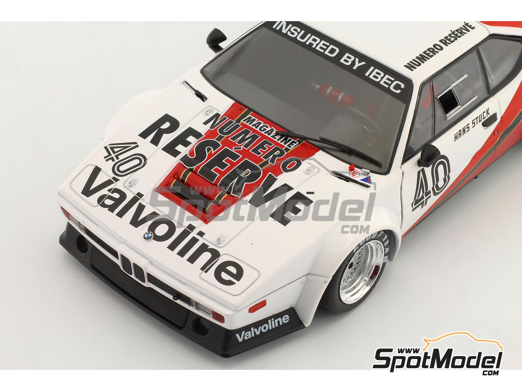BMW M1 Procar #201 Stuck N.Piquet - Werk83 1/18 Diecast - W1803003