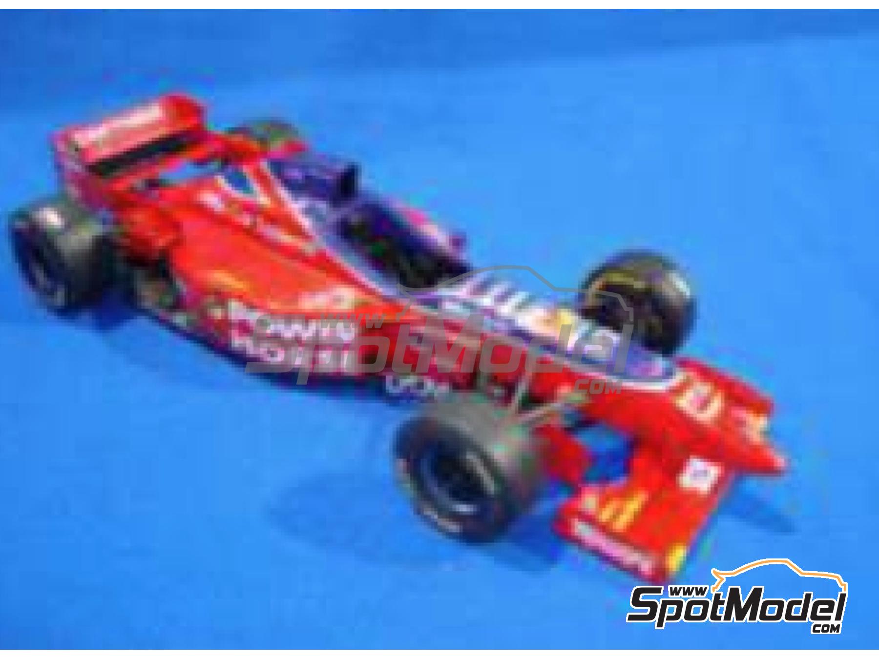 Image 2: Footwork Hart FA17 sponsored by Philips, Power Horse - Late season, Formula 1 World Championship 1996 | Car scale model kit in 1/20 scale manufactured by Wolf Kits (ref.&nbsp;GP20090, also 7520090200904)