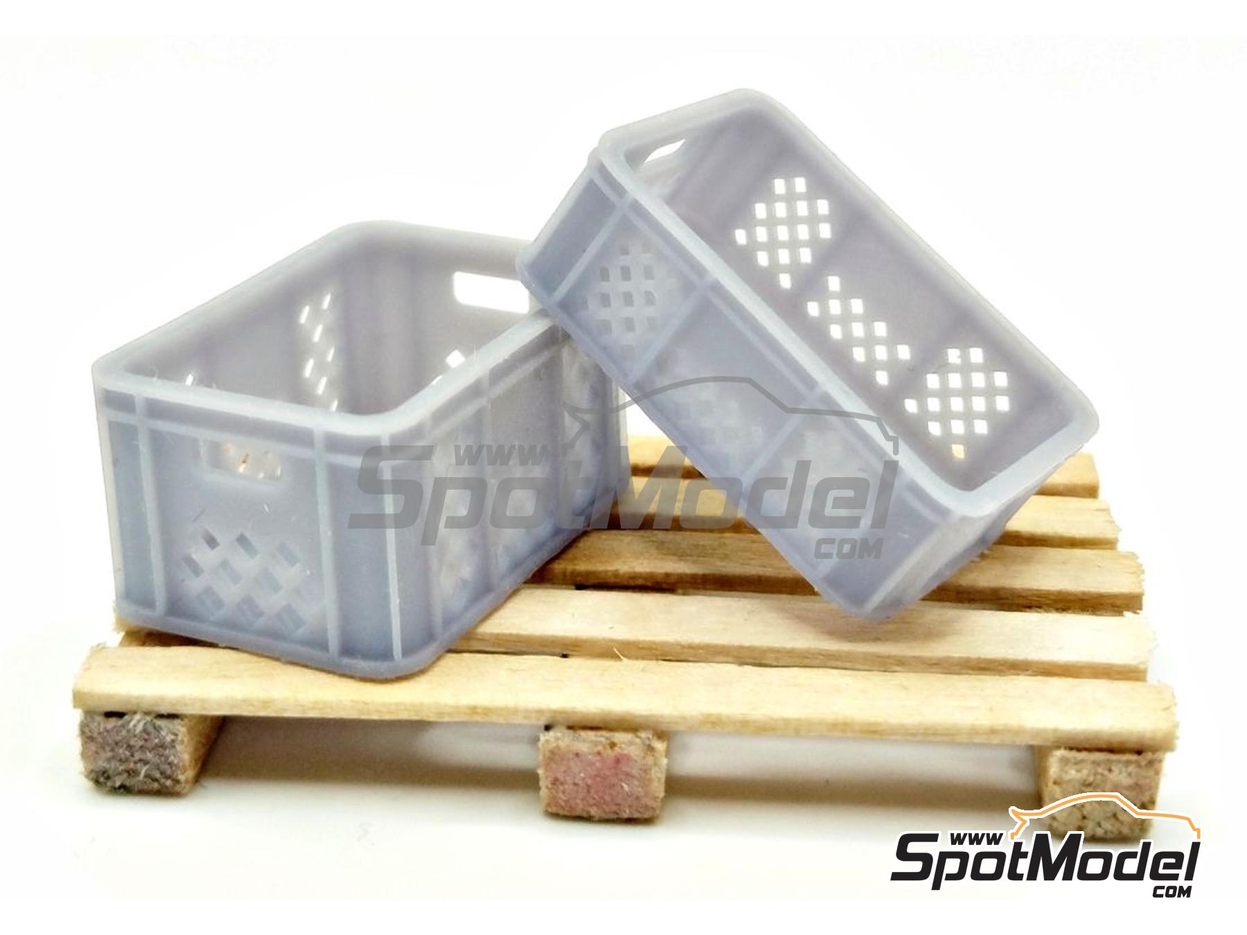 Image 1: Cajas de almacenamiento | Detalle en escala&nbsp;1/24 fabricado por Yamamoto Model Parts (ref.&nbsp;YMPGAR17)