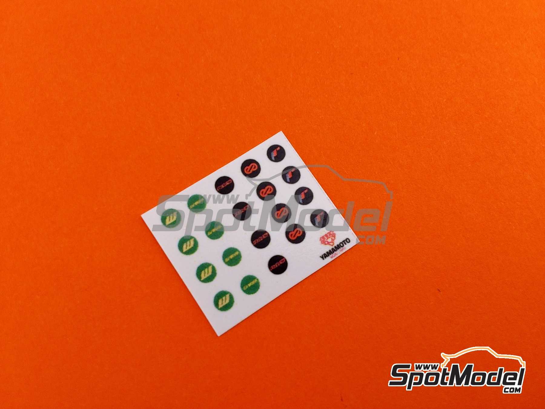 Image 6: Volk Racing Rays ZE40 18 inches | Rims in 1/24 scale manufactured by Yamamoto Model Parts (ref.&nbsp;YMPRIM13)