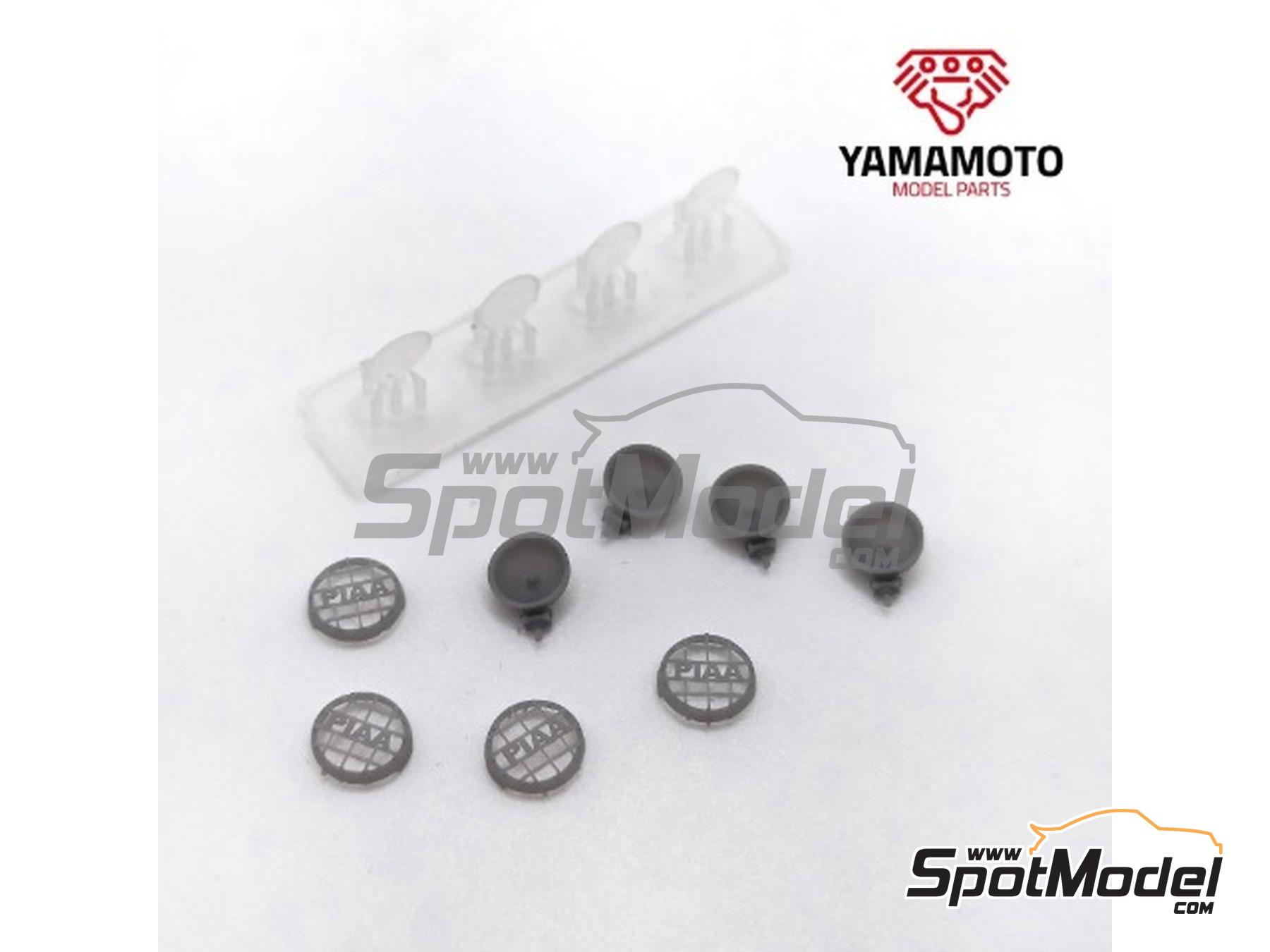 Image 2: Fog Lamps PIAA type | Lights in 1/24 scale manufactured by Yamamoto Model Parts (ref.&nbsp;YMPTUN101)