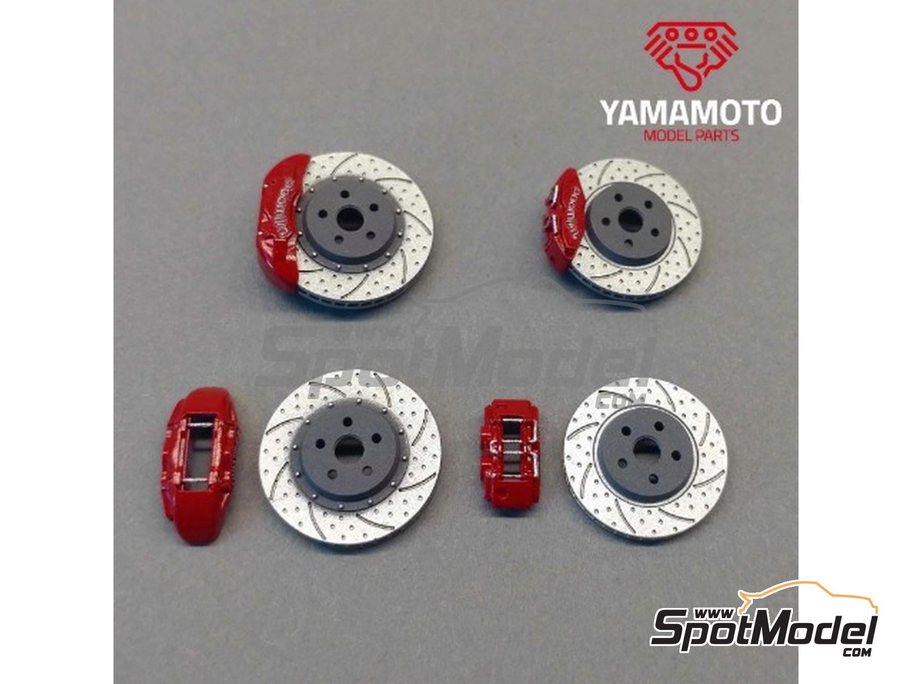 Image 2: Universal brakes - Type A | Brakes in 1/24 scale manufactured by Yamamoto Model Parts (ref. YMPTUN115)
