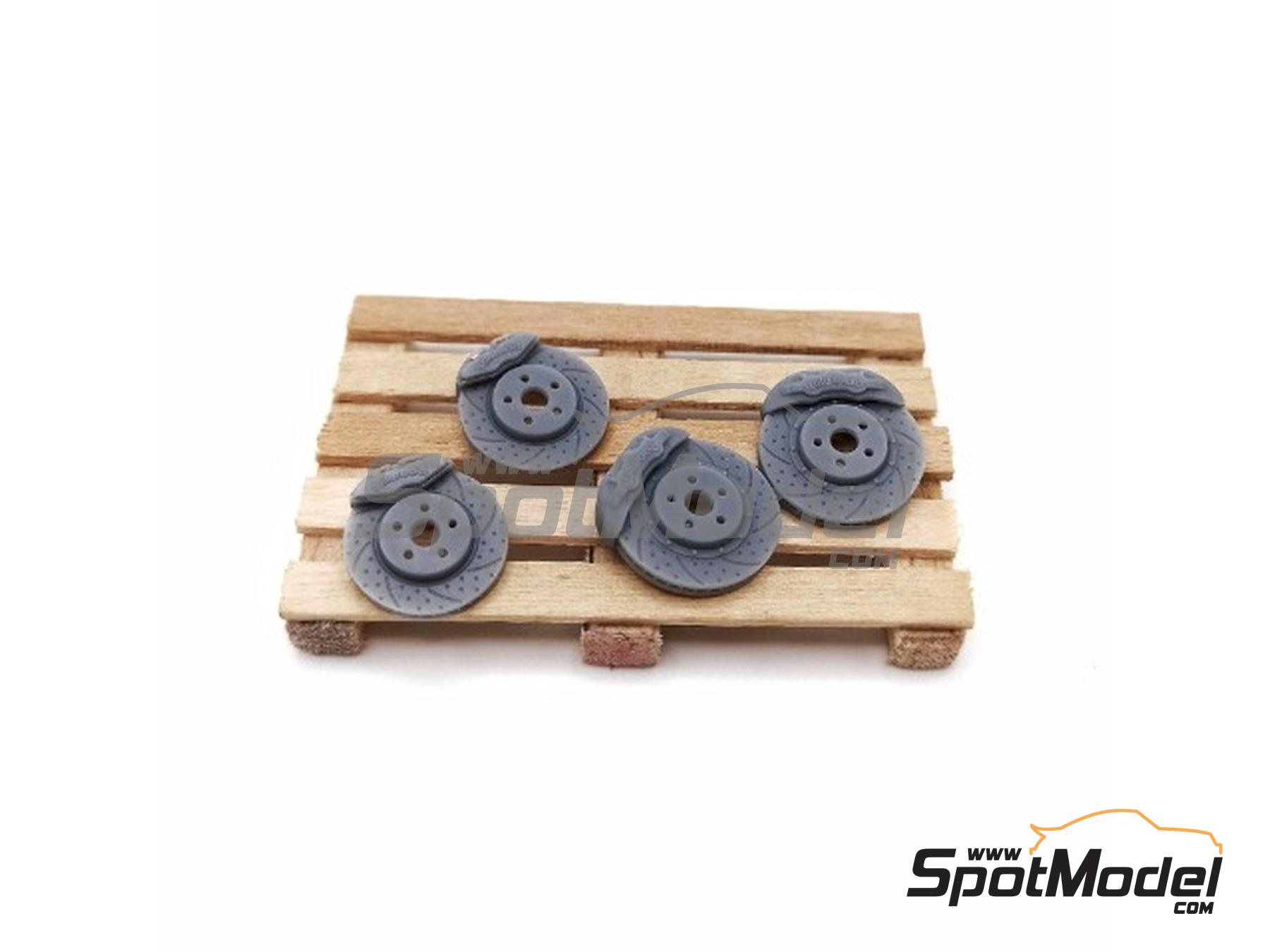 Image 4: Universal brakes - Type A | Brakes in 1/24 scale manufactured by Yamamoto Model Parts (ref. YMPTUN115)