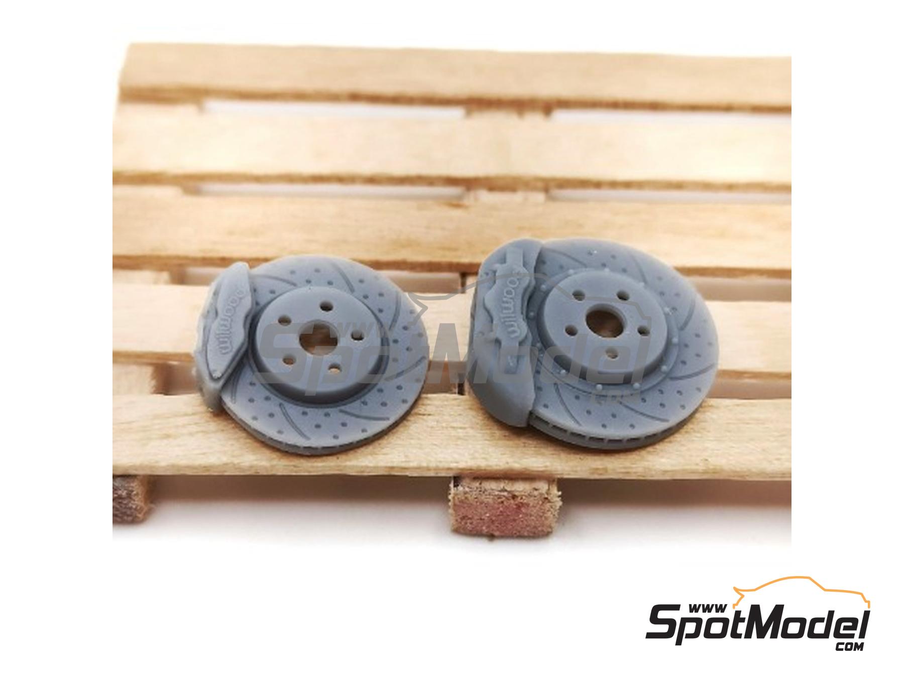 Image 5: Universal brakes - Type A | Brakes in 1/24 scale manufactured by Yamamoto Model Parts (ref. YMPTUN115)