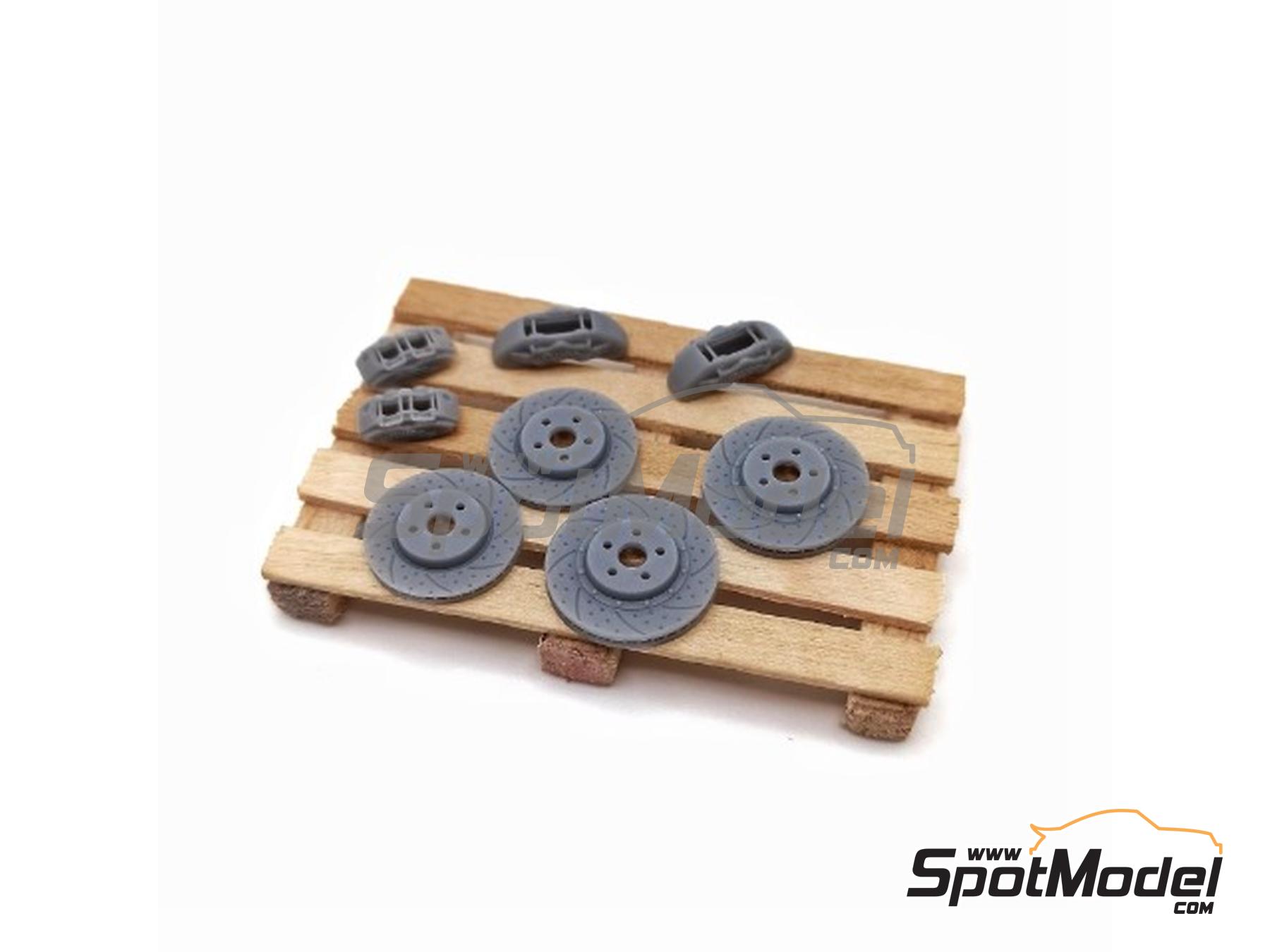 Image 7: Universal brakes - Type A | Brakes in 1/24 scale manufactured by Yamamoto Model Parts (ref. YMPTUN115)