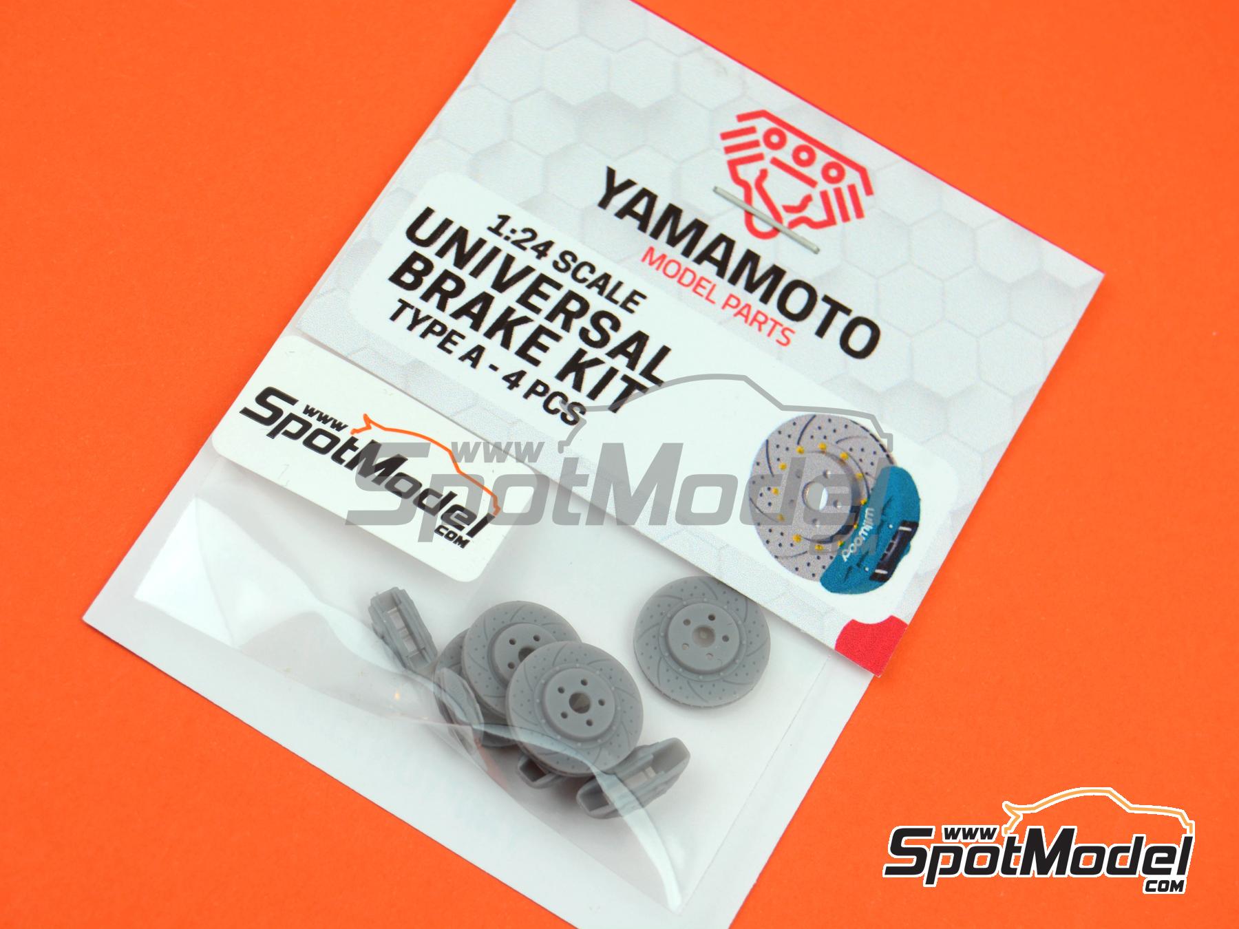 Image 9: Universal brakes - Type A | Brakes in 1/24 scale manufactured by Yamamoto Model Parts (ref. YMPTUN115)