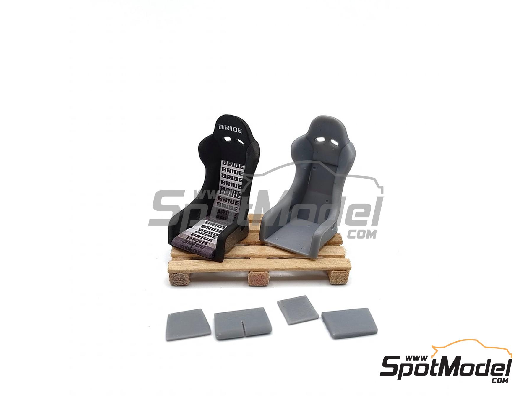 Image 3: Bride Zeta III | Seat in 1/24 scale manufactured by Yamamoto Model Parts (ref.&nbsp;YMPTUN119)