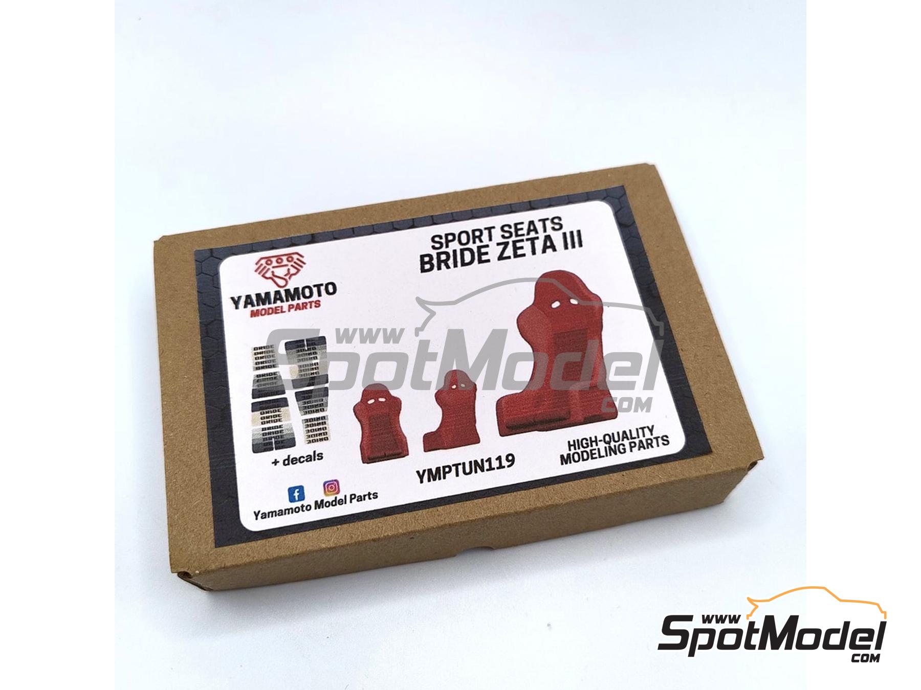 Image 8: Bride Zeta III | Seat in 1/24 scale manufactured by Yamamoto Model Parts (ref.&nbsp;YMPTUN119)