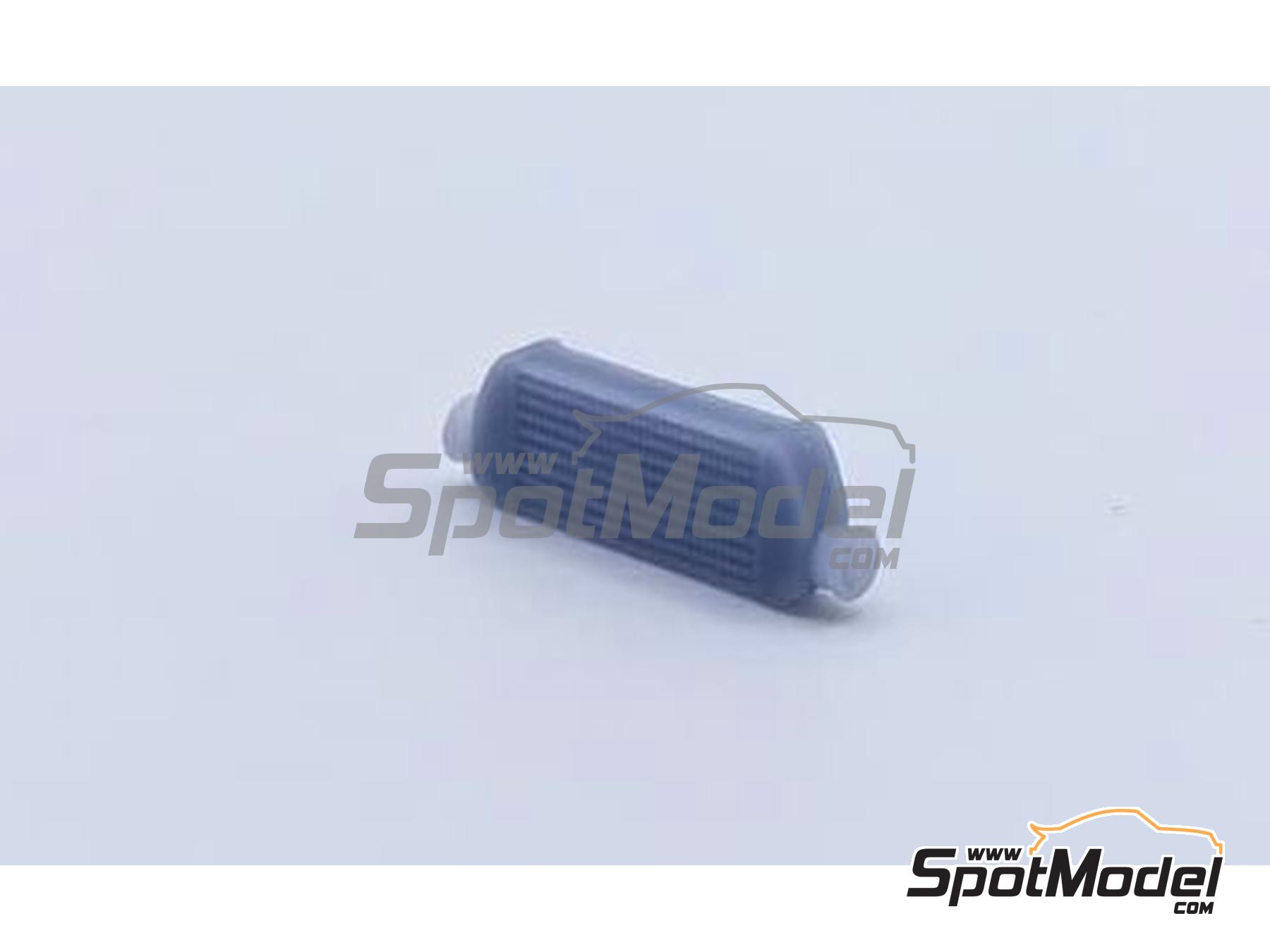 Image 1: Intercooler type A | Detail in 1/24 scale manufactured by Yamamoto Model Parts (ref.&nbsp;YMPTUN13)