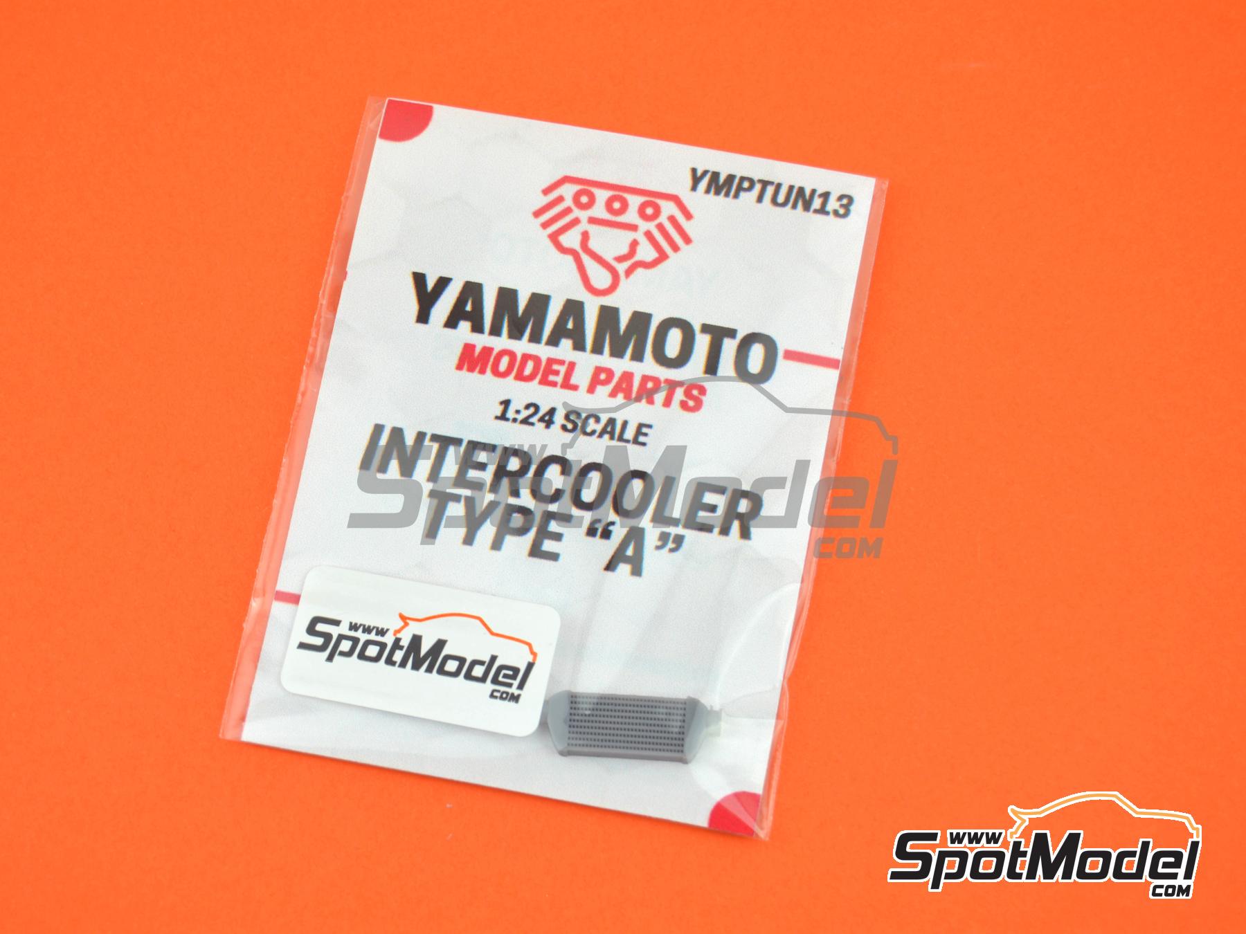 Image 3: Intercooler type A | Detail in 1/24 scale manufactured by Yamamoto Model Parts (ref.&nbsp;YMPTUN13)