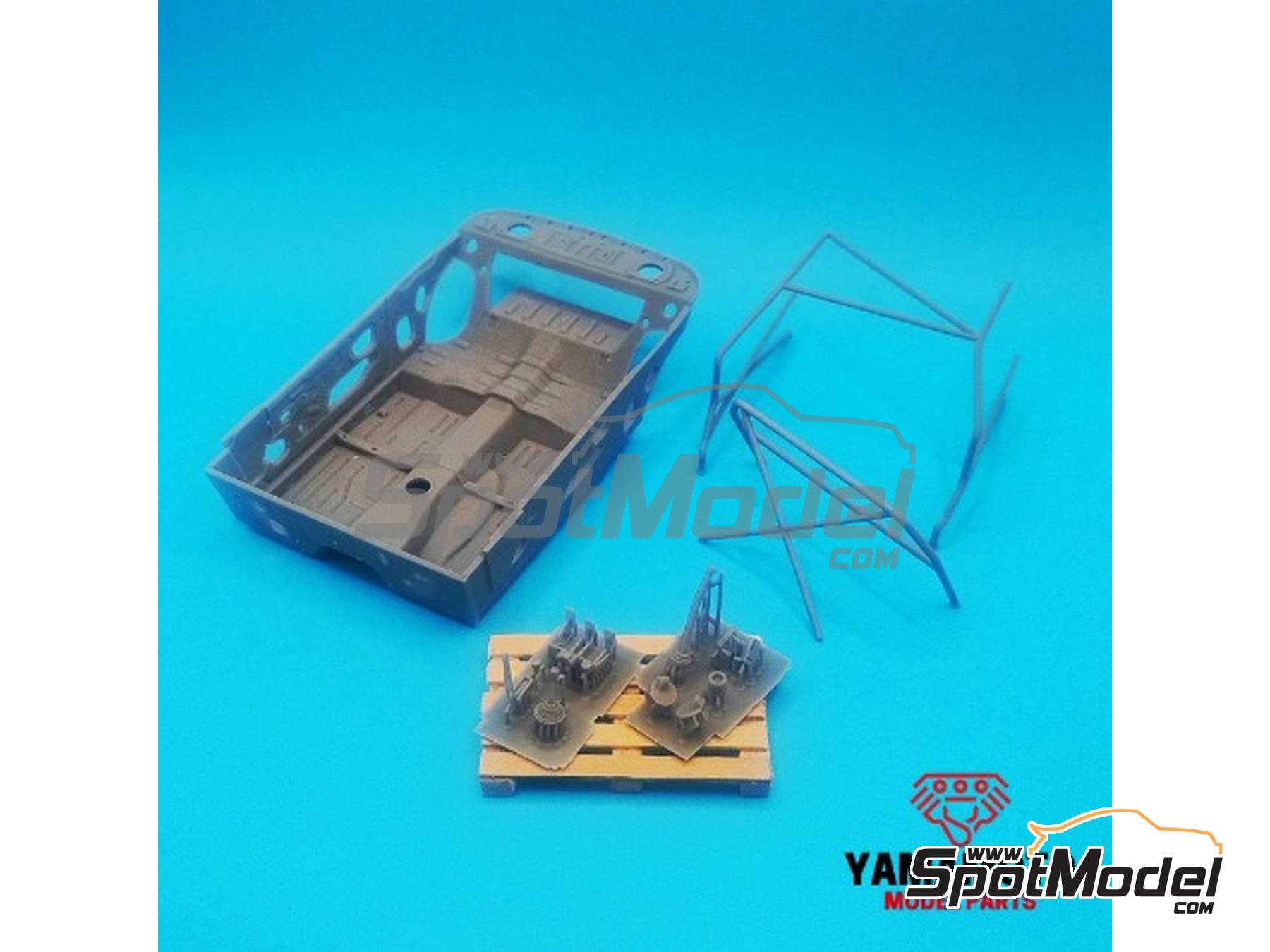 Image 3: Nissan Silvia S13 - Stripped interior | Transkit in 1/24 scale manufactured by Yamamoto Model Parts (ref.&nbsp;YMPTUN138)