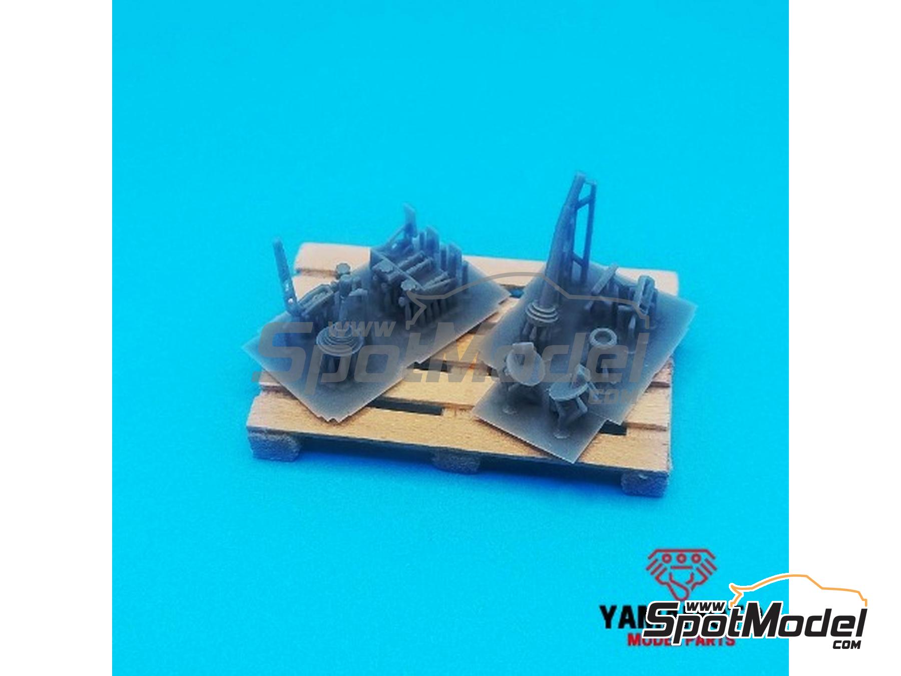 Image 7: Nissan Silvia S13 - Stripped interior | Transkit in 1/24 scale manufactured by Yamamoto Model Parts (ref.&nbsp;YMPTUN138)