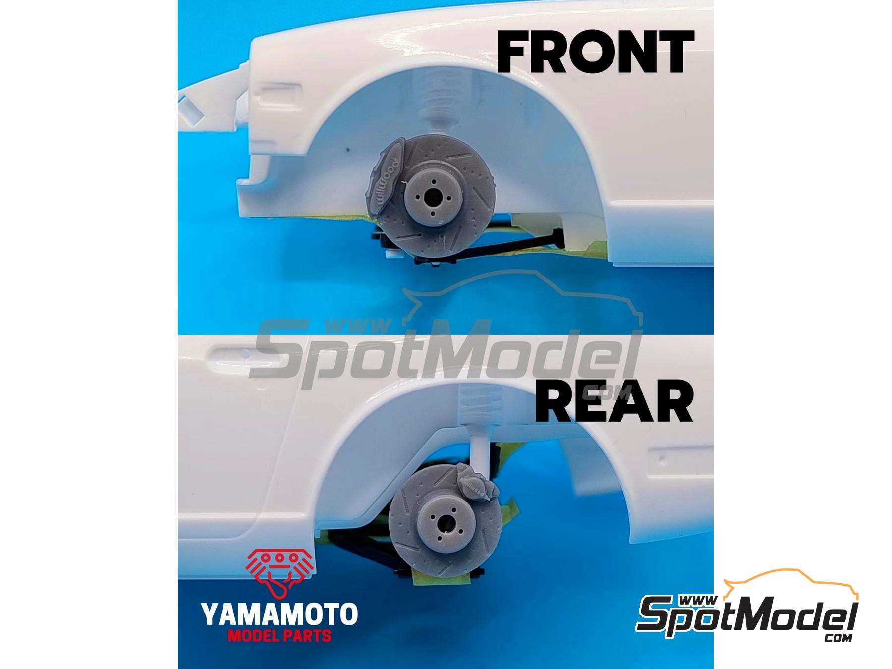 Image 3: Nissan 240Z Custom | Brakes in 1/24 scale manufactured by Yamamoto Model Parts (ref.&nbsp;YMPTUN142)