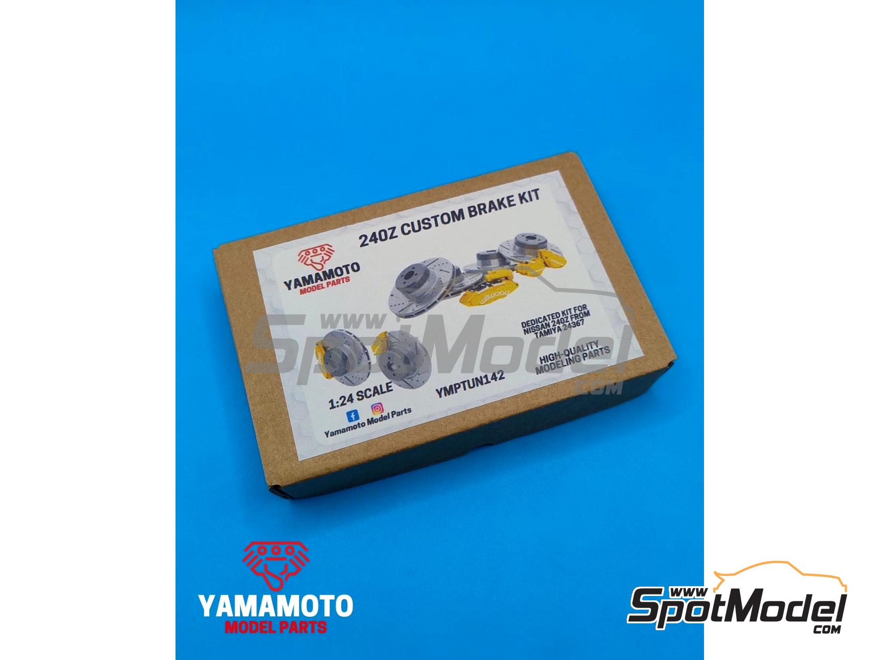Image 4: Nissan 240Z Custom | Brakes in 1/24 scale manufactured by Yamamoto Model Parts (ref.&nbsp;YMPTUN142)