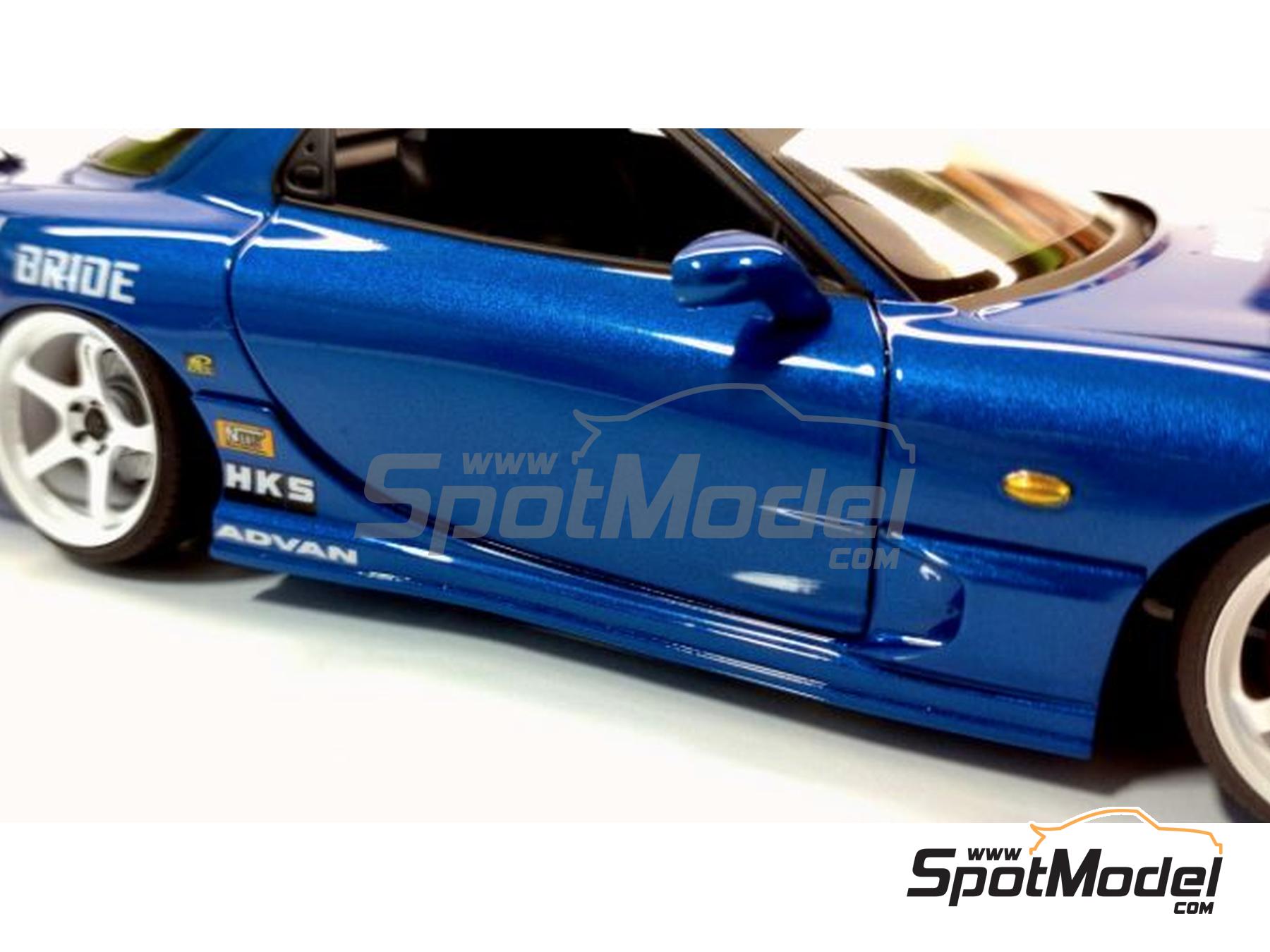 HASEGAWA 1/24 MAZDA Savanna RX-7 (SA22C) Later Turbo GT Plastic Model HC52 EUR 44,05 - DE