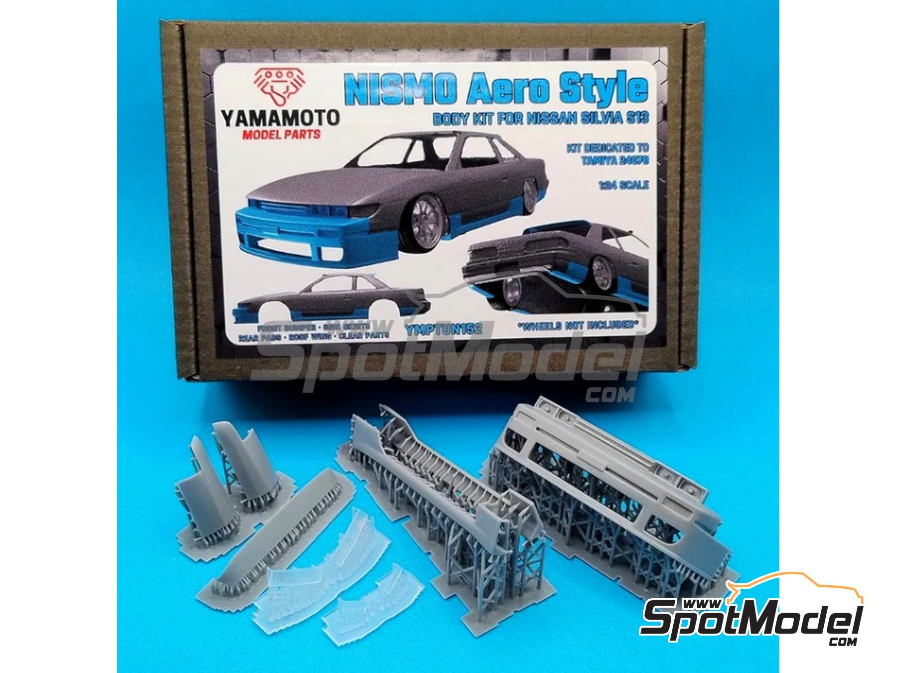Image 2: Nissan Silvia S13 Nismo Aero kit | Transkit in 1/24 scale manufactured by Yamamoto Model Parts (ref.&nbsp;YMPTUN152)