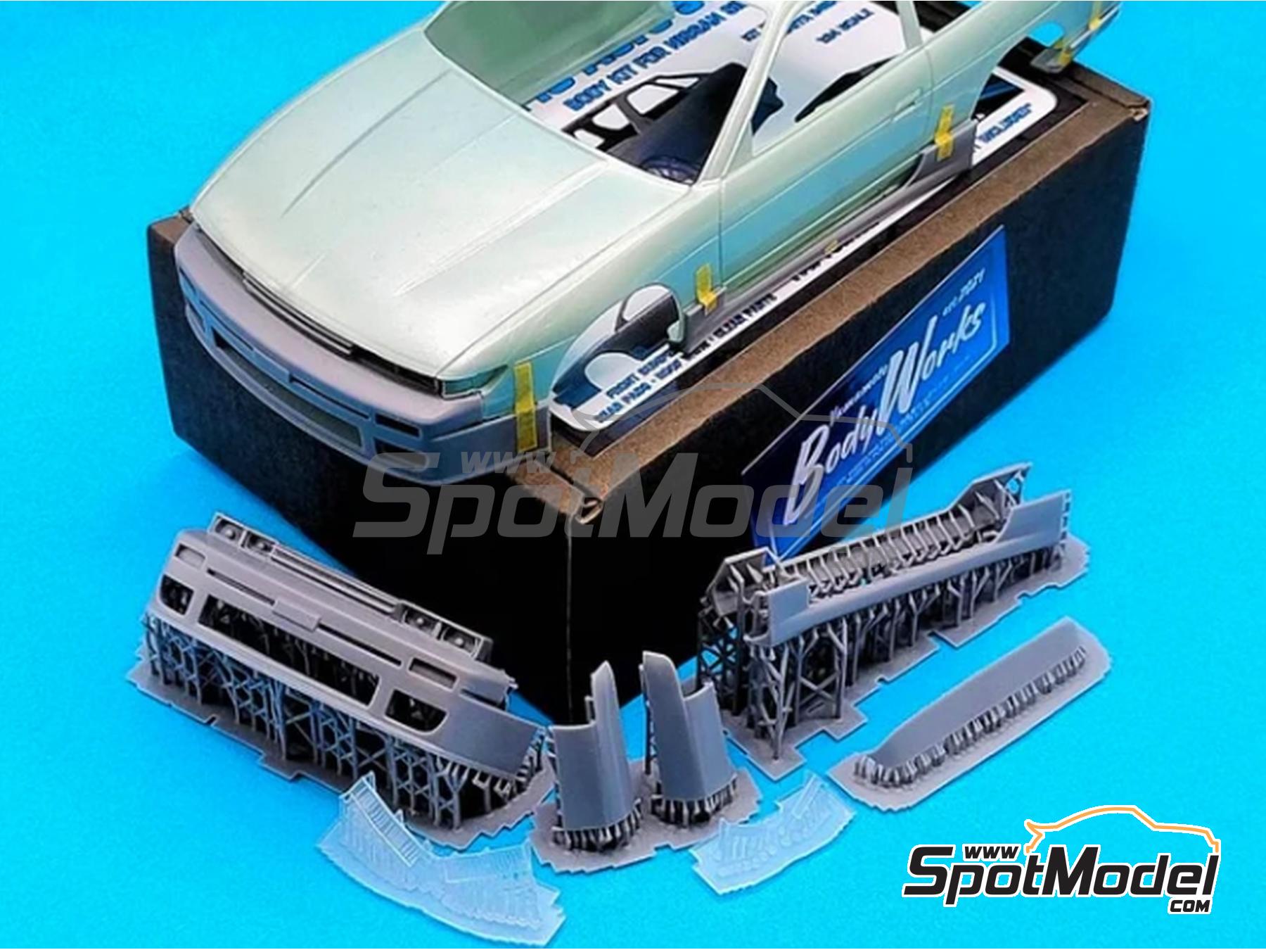 Image 3: Nissan Silvia S13 Nismo Aero kit | Transkit in 1/24 scale manufactured by Yamamoto Model Parts (ref.&nbsp;YMPTUN152)