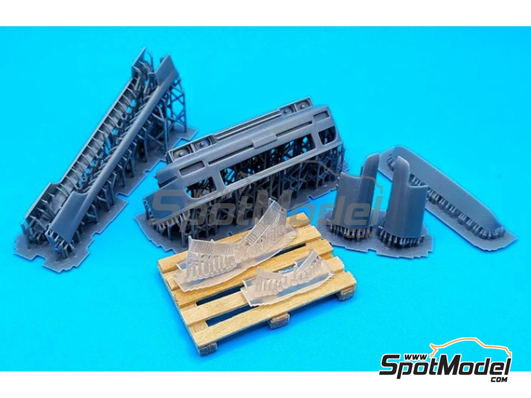 Image 4: Nissan Silvia S13 Nismo Aero kit | Transkit in 1/24 scale manufactured by Yamamoto Model Parts (ref.&nbsp;YMPTUN152)