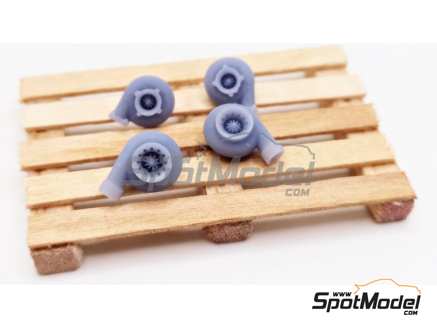 Image 1: Turbo GT30S | Detail in 1/24 scale manufactured by Yamamoto Model Parts (ref.&nbsp;YMPTUN43)