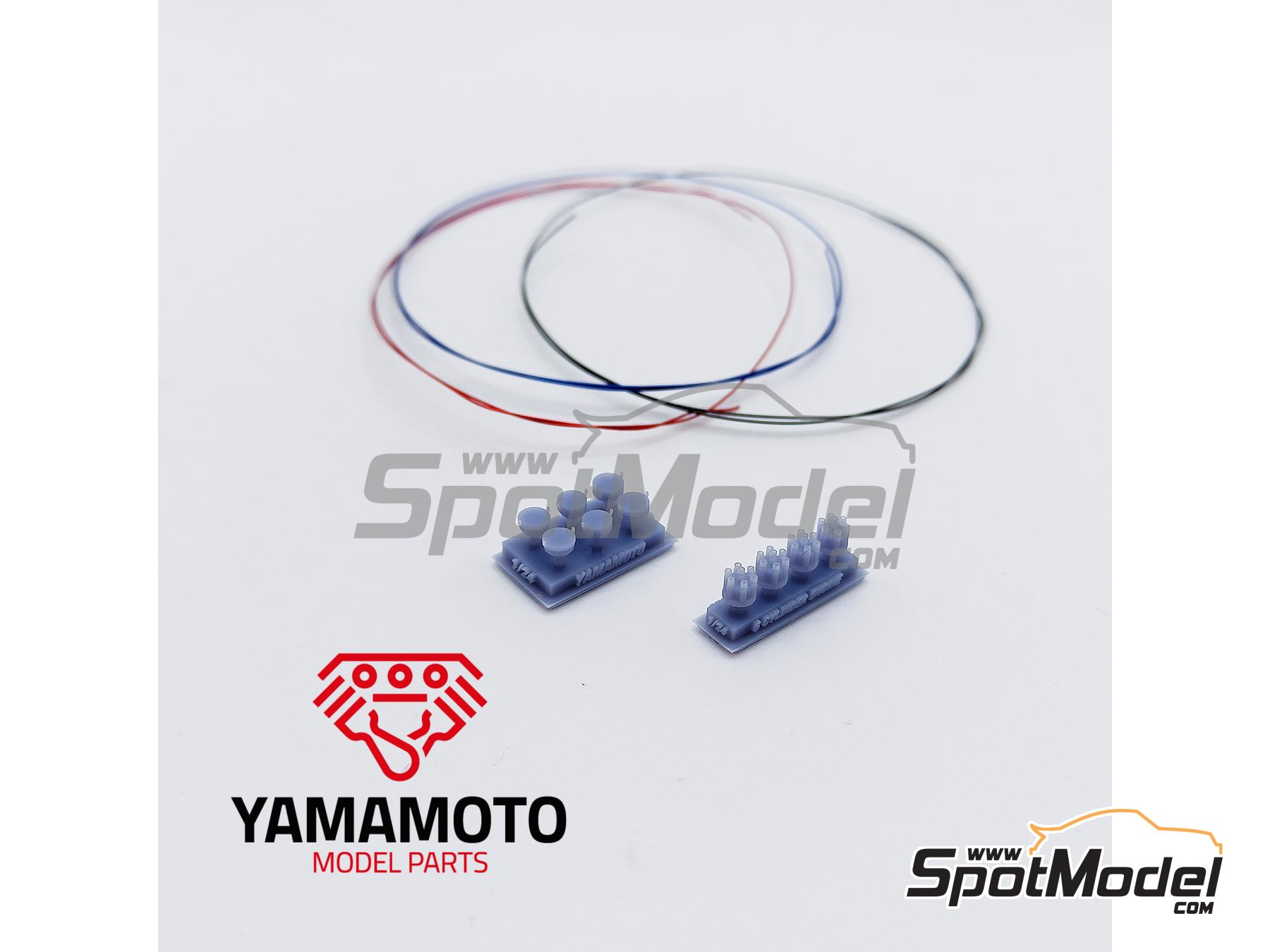 Image 1: Distributors for 6 cylinder engines | Detail in 1/24 scale manufactured by Yamamoto Model Parts (ref. YMPTUN71)