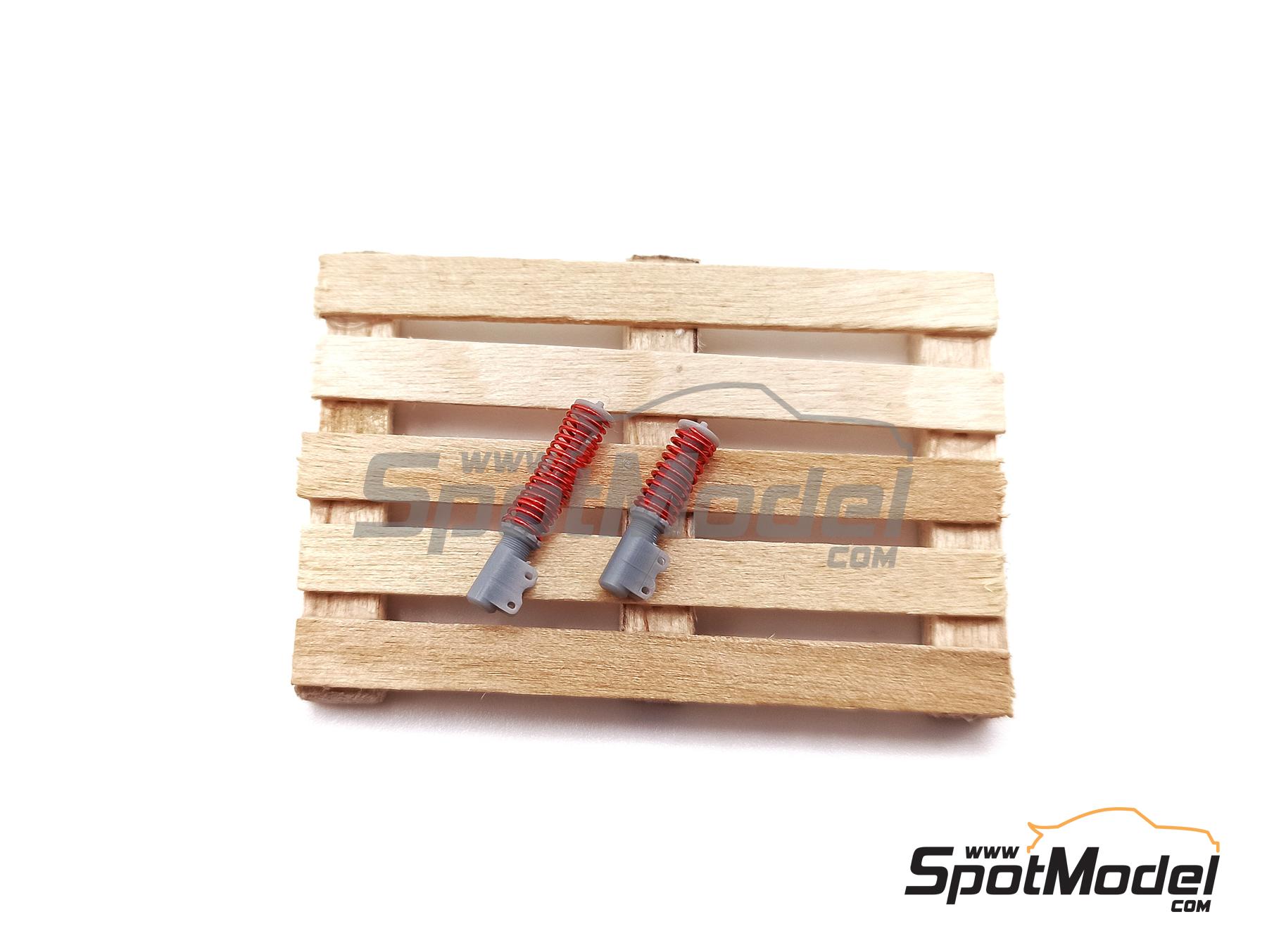 Image 3: Amortiguadores deportivos | Detalle en escala&nbsp;1/24 fabricado por Yamamoto Model Parts (ref.&nbsp;YMPTUN79)