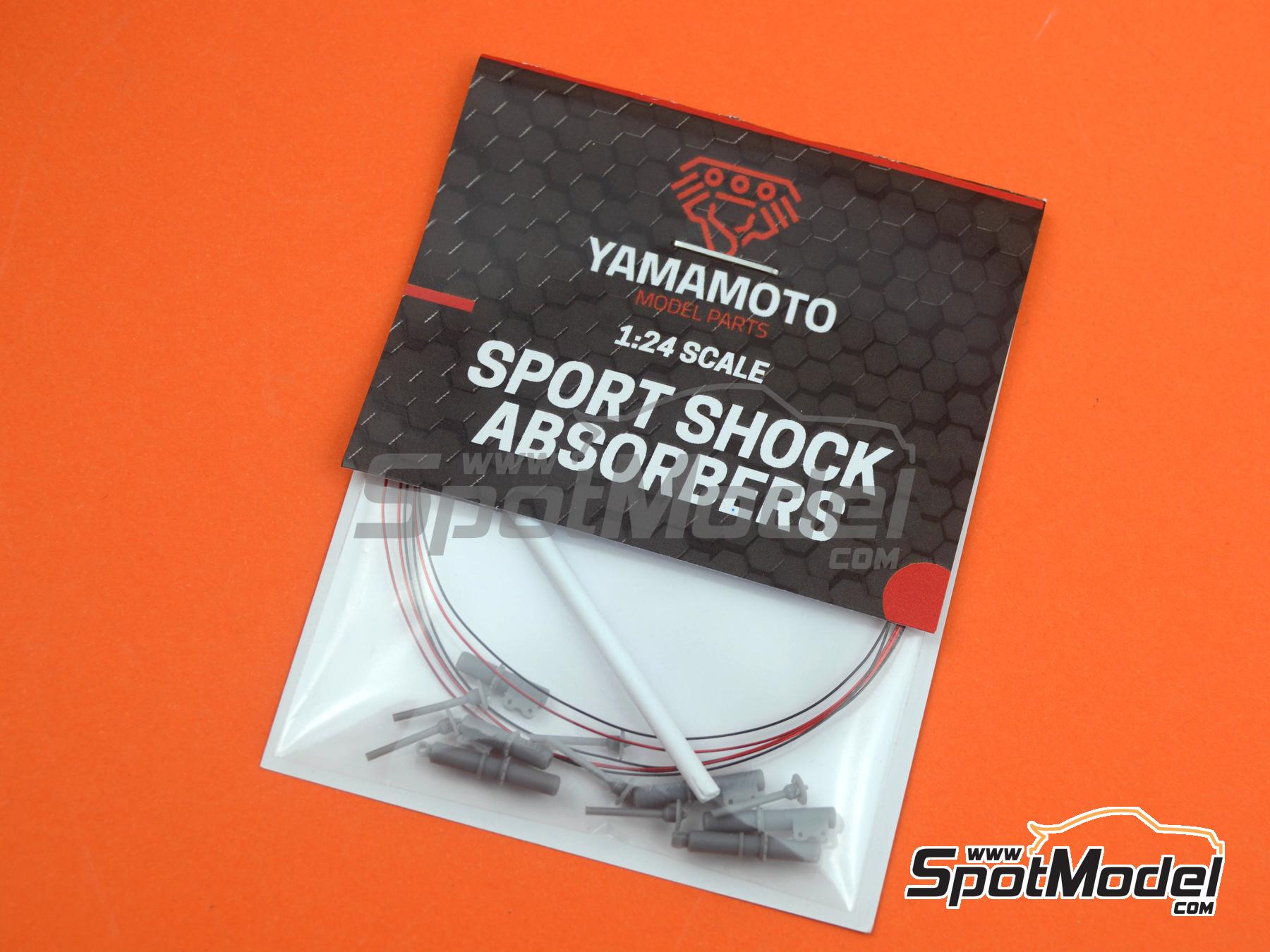 Image 4: Amortiguadores deportivos | Detalle en escala&nbsp;1/24 fabricado por Yamamoto Model Parts (ref.&nbsp;YMPTUN79)