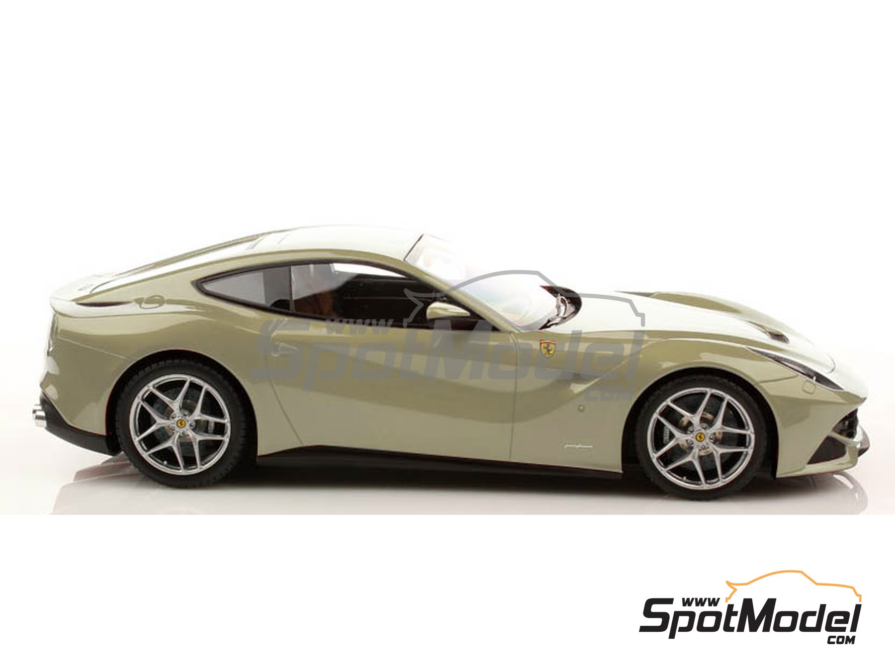 Image 2: Ferrari Grigio Ingrid Metallic Silver - Code: 720 - 1 x 60ml | Paint for airbrush manufactured by Zero Paints (ref. ZP-1007-720)