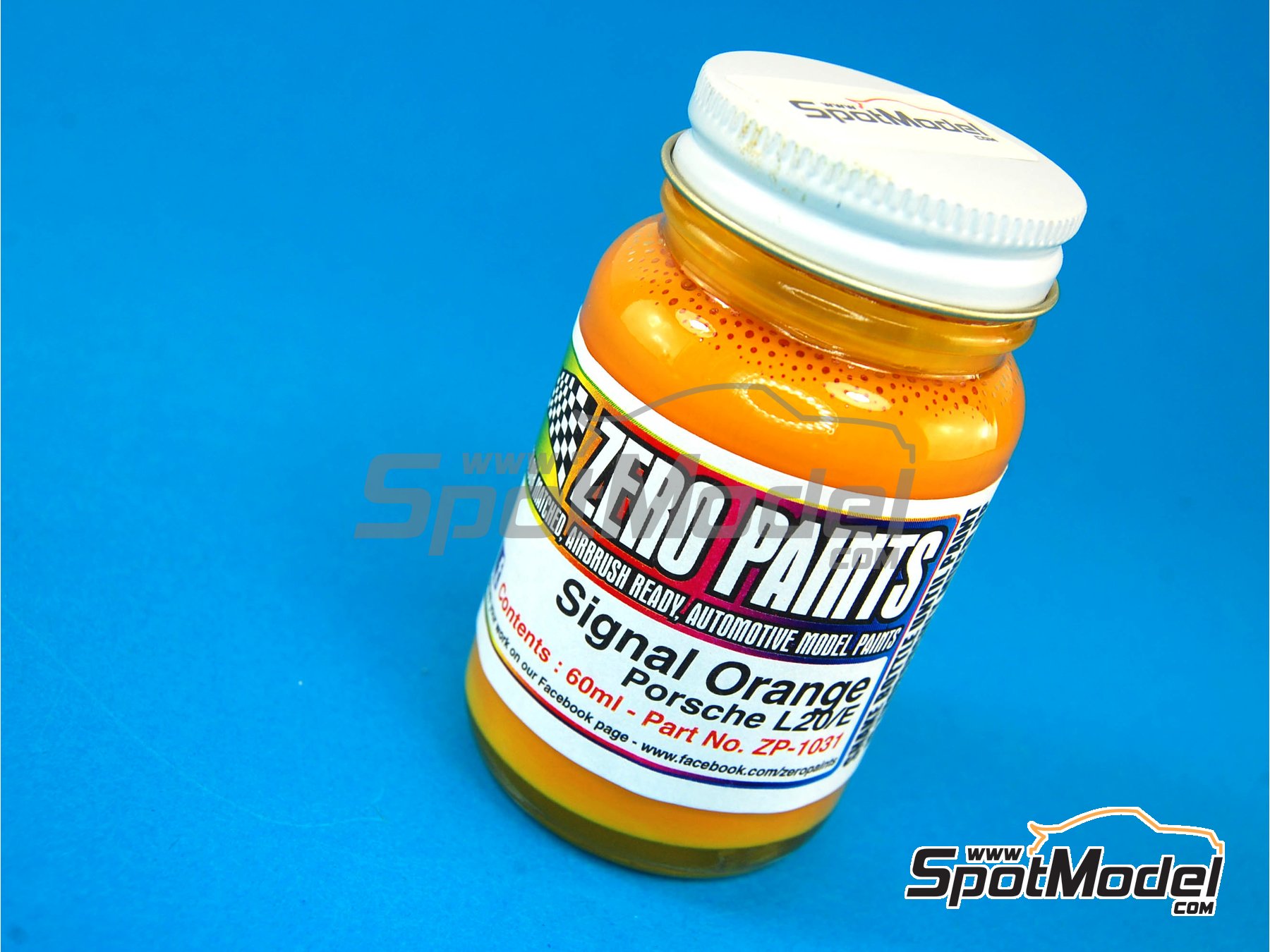 Image 1: Naranja Porsche Signal Orange VW L 20/E 1970 - 1973 - Code: 116-7014 - 1 x 60ml | Pintura para aer&oacute;grafo fabricado por Zero Paints (ref.&nbsp;ZP-1031-116-7014)